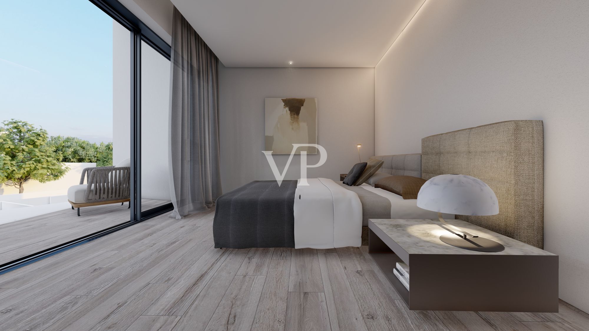 Esclusiva villa a schiera di design con piscina privata e tecnologie all’avanguardia