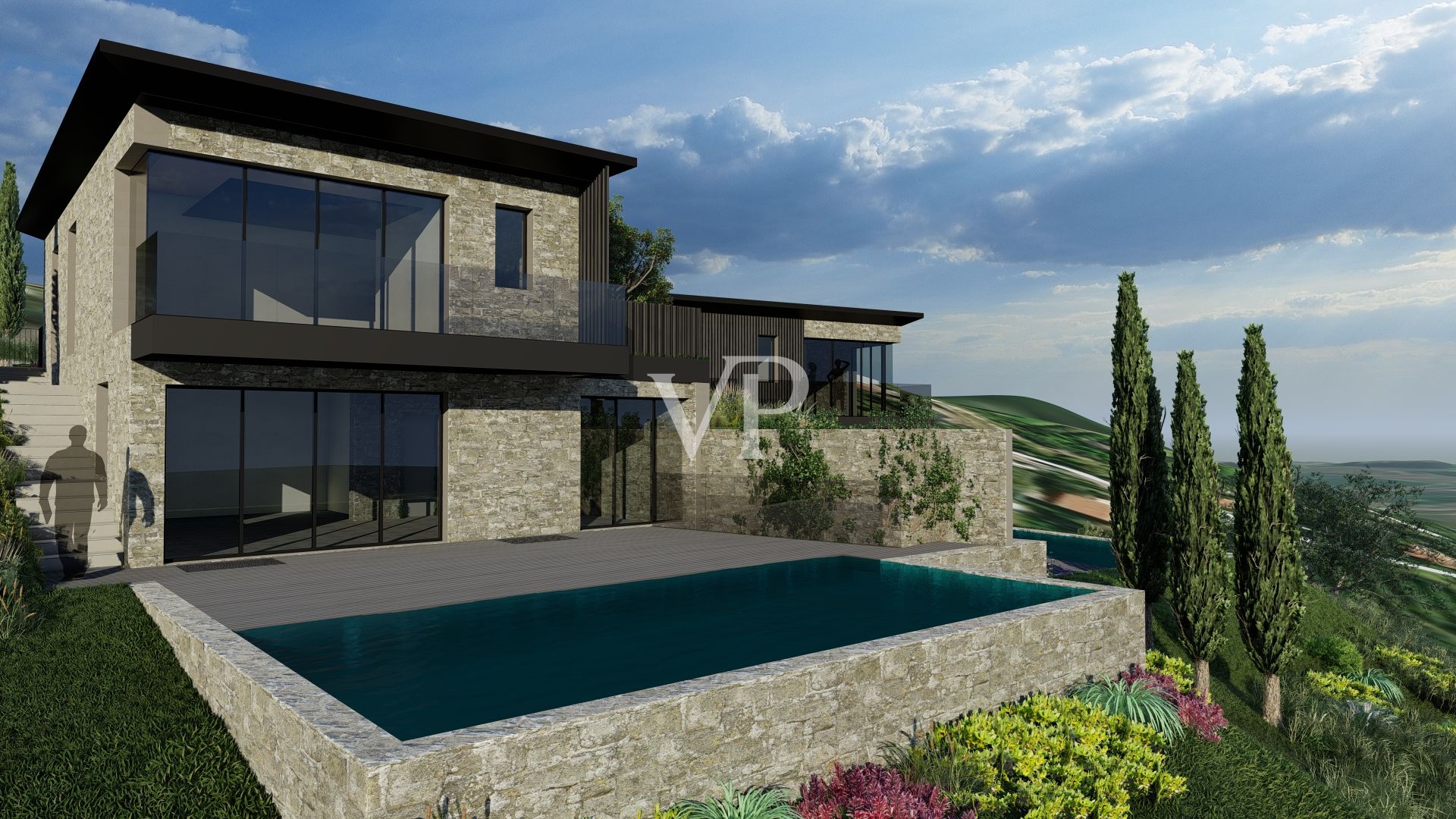 Rendering Villa A