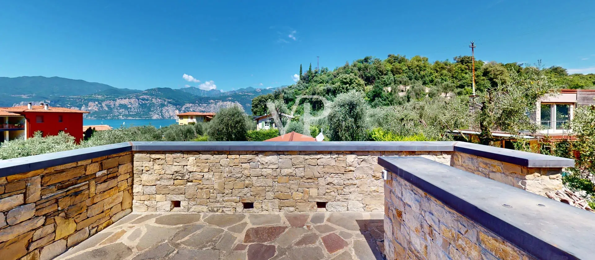 Rooftop Terrace with Lake View