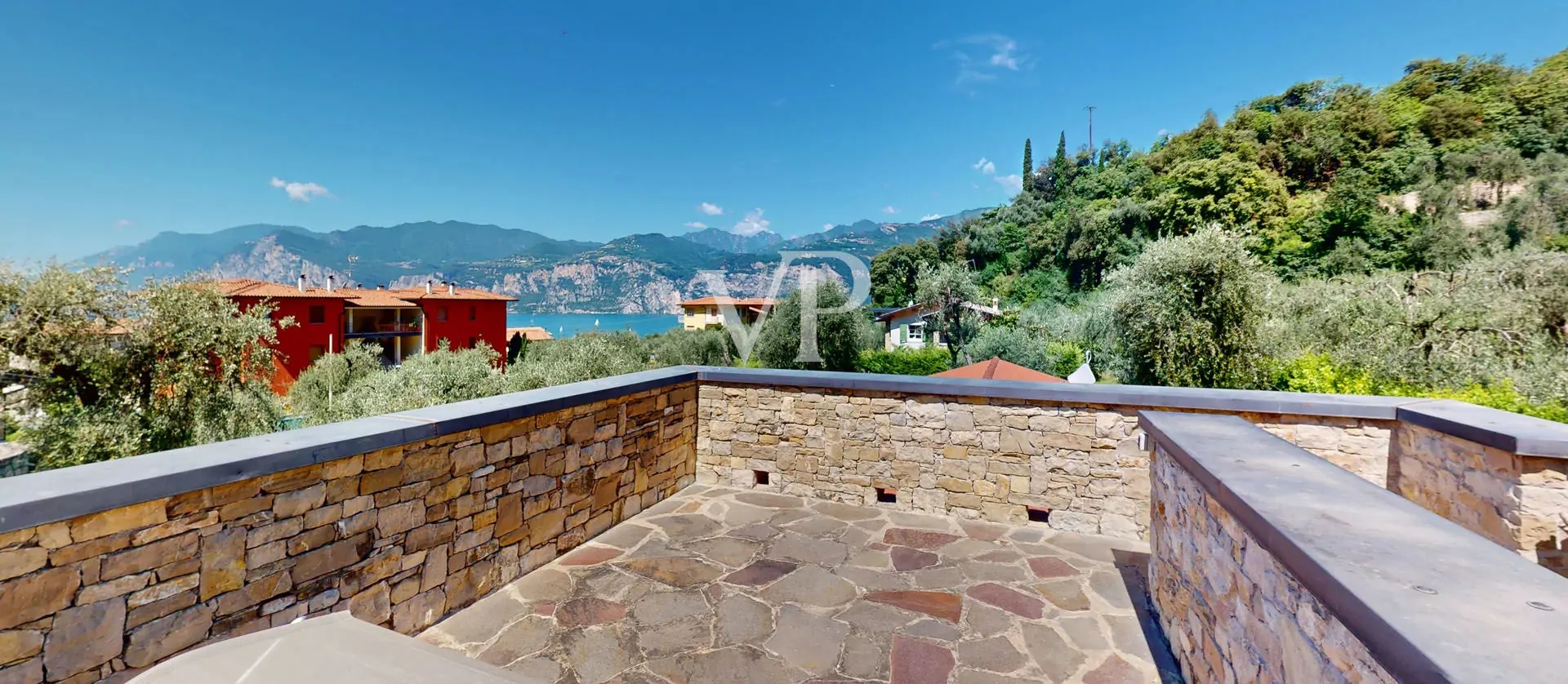 Rooftop Terrace with Lake View
