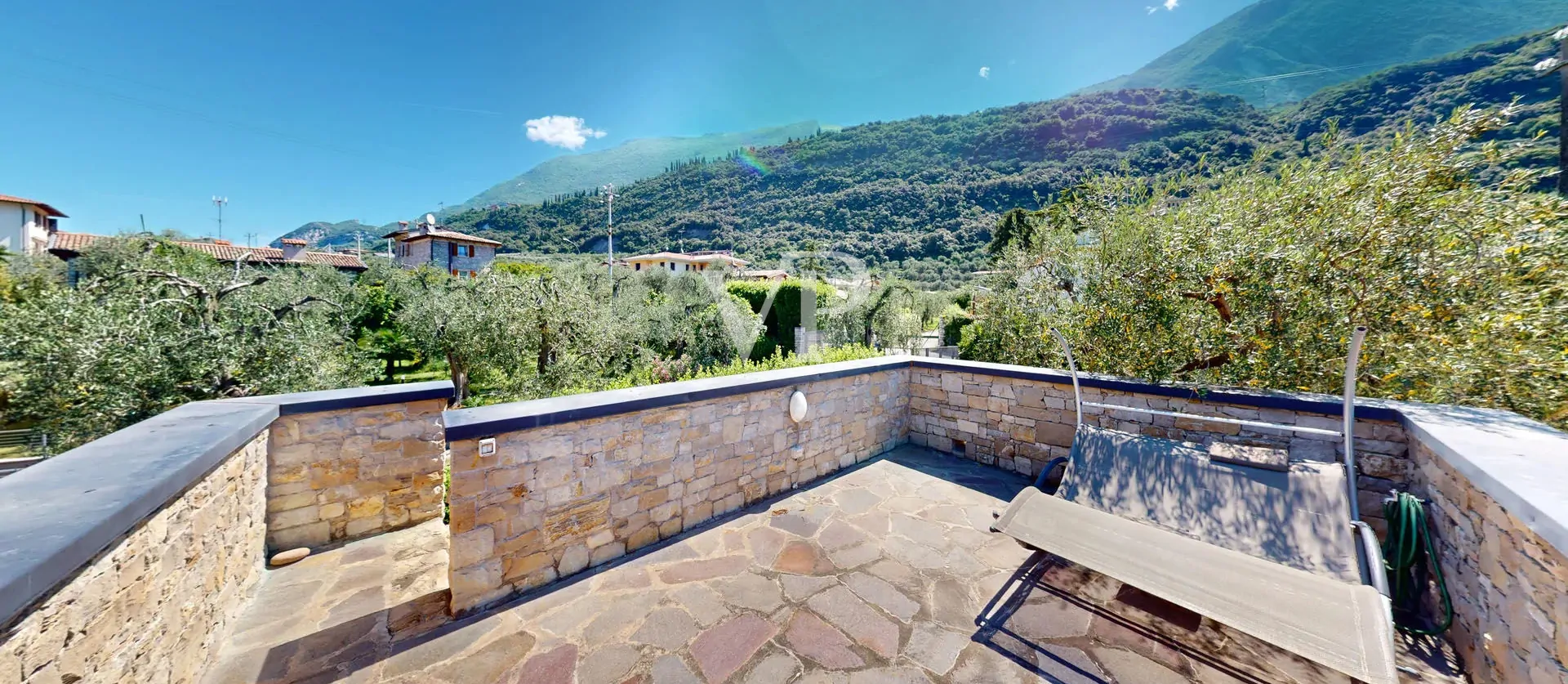 Rooftop Terrace with Lake View
