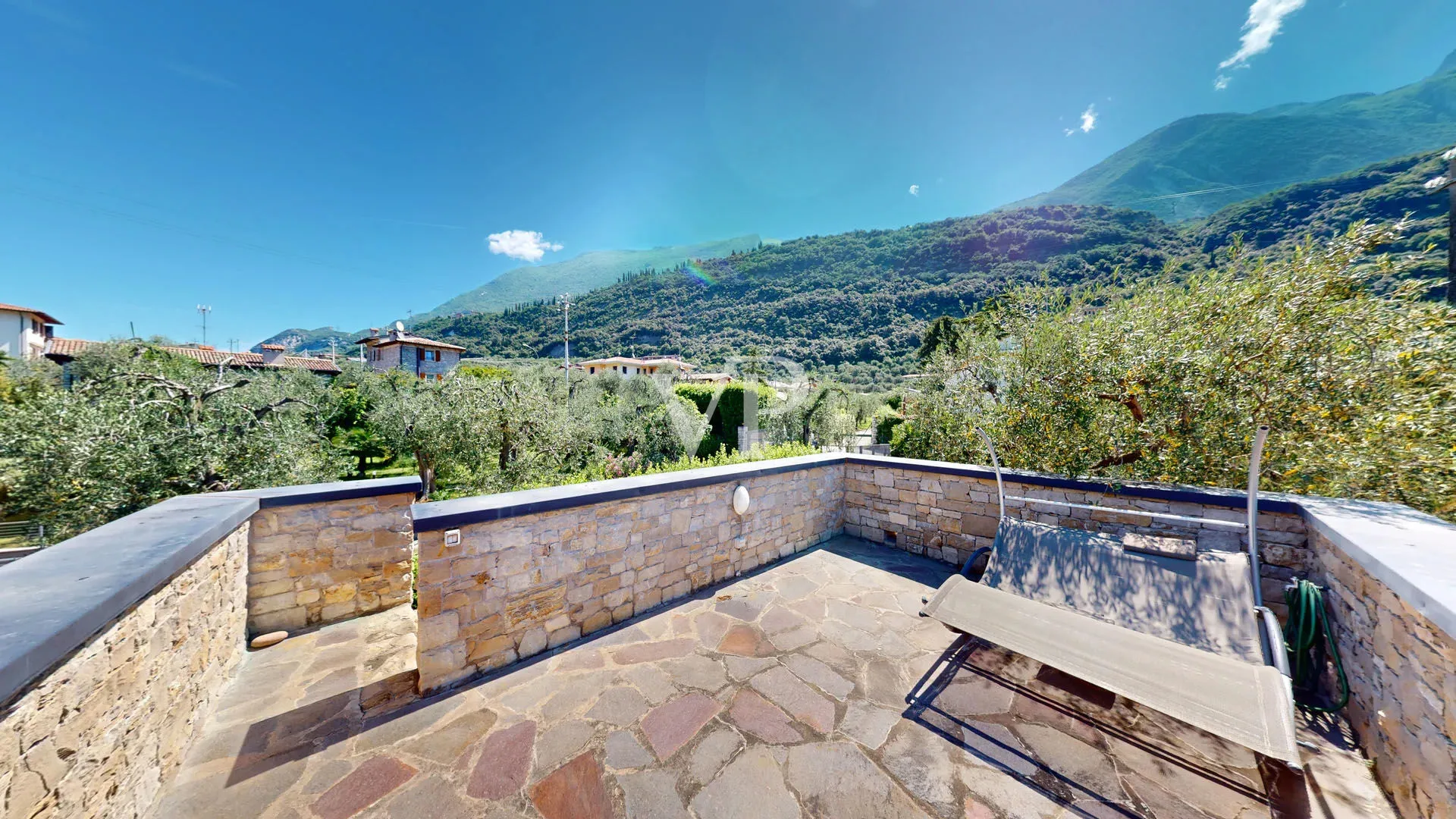 Rooftop Terrace with Lake View