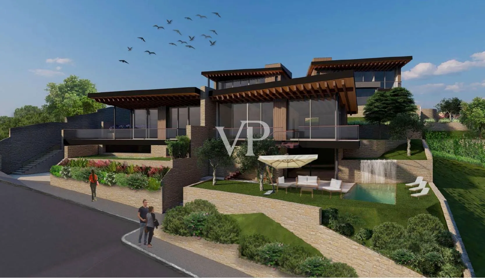 Panoramic villa on Lake Garda