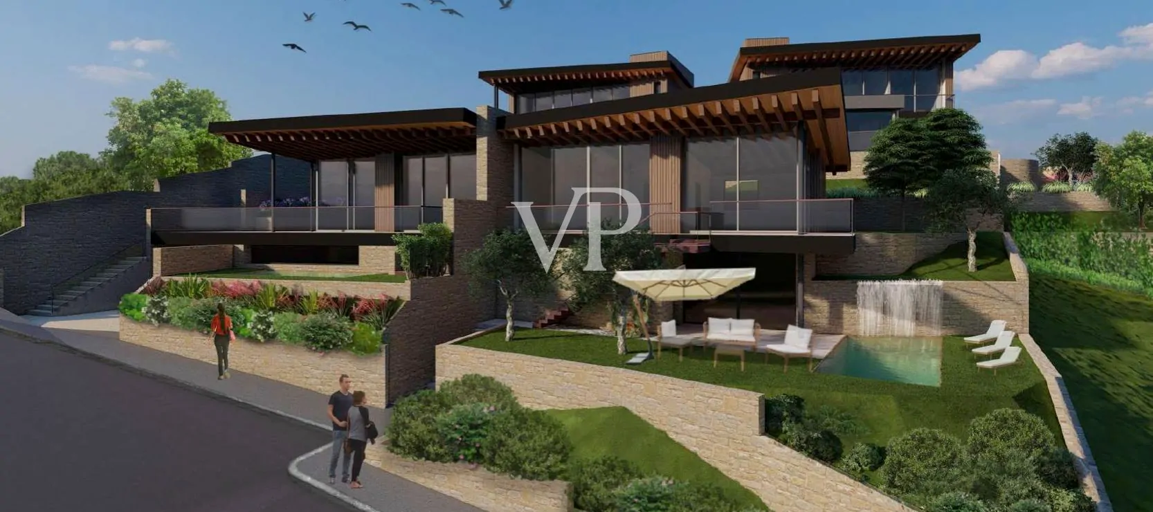 Panoramavilla am Gardasee