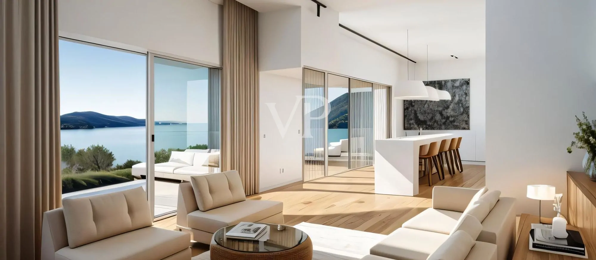 Newly built penthouse in Gardone Riviera