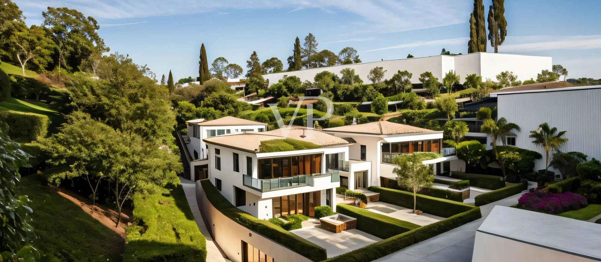 Newly built penthouse in Gardone Riviera