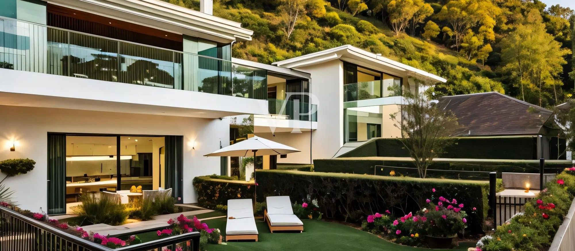 Newly built penthouse in Gardone Riviera