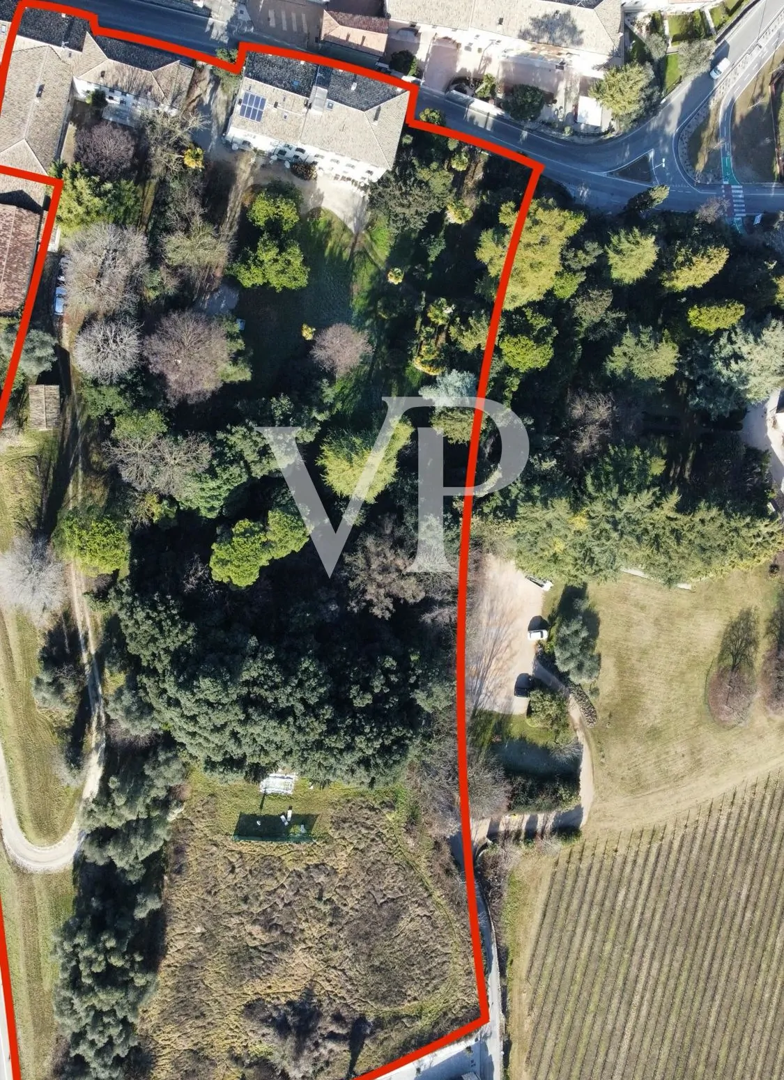 Ortofoto Villa Ferrario