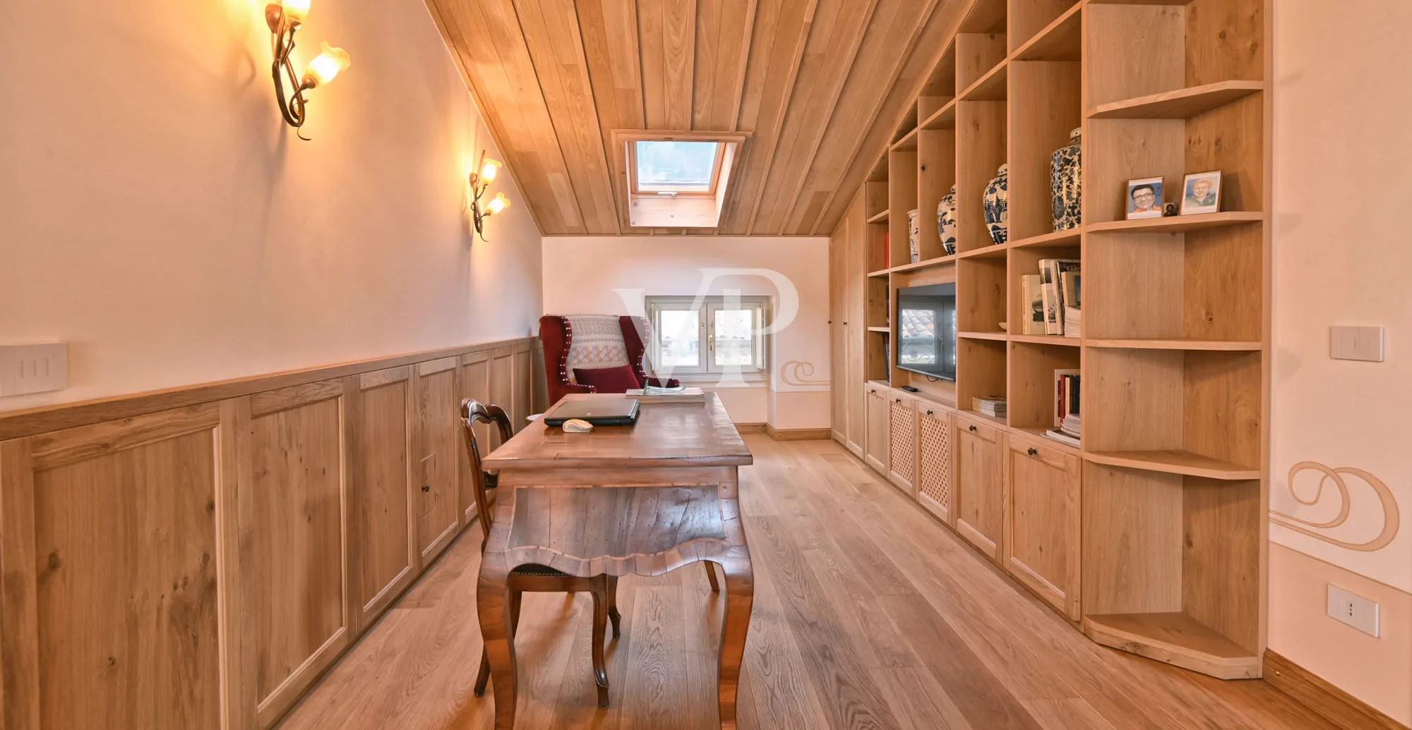 Penthouse im Herzen von Gargnano, Terrasse mit herrlichem Seeblick