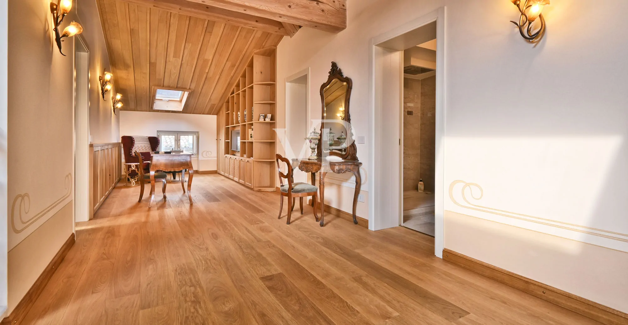 Penthouse im Herzen von Gargnano, Terrasse mit herrlichem Seeblick