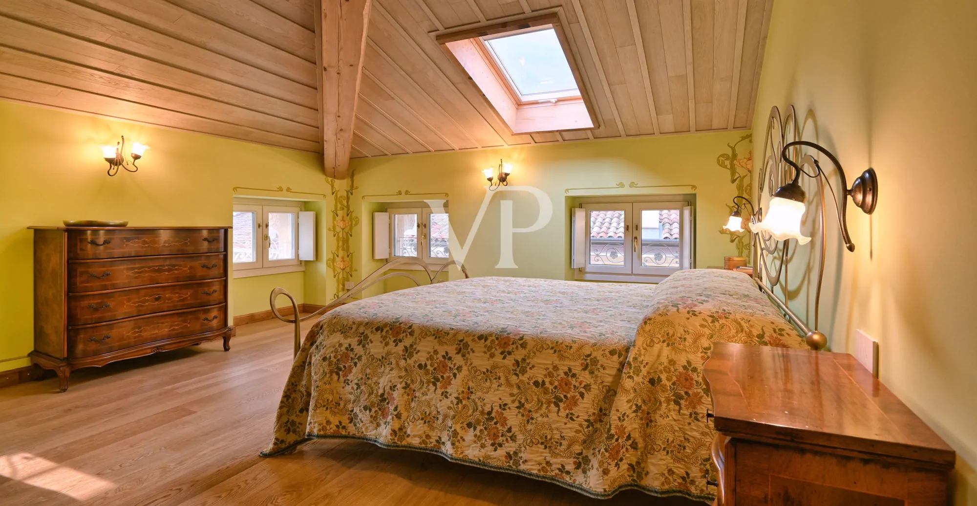 Penthouse im Herzen von Gargnano, Terrasse mit herrlichem Seeblick