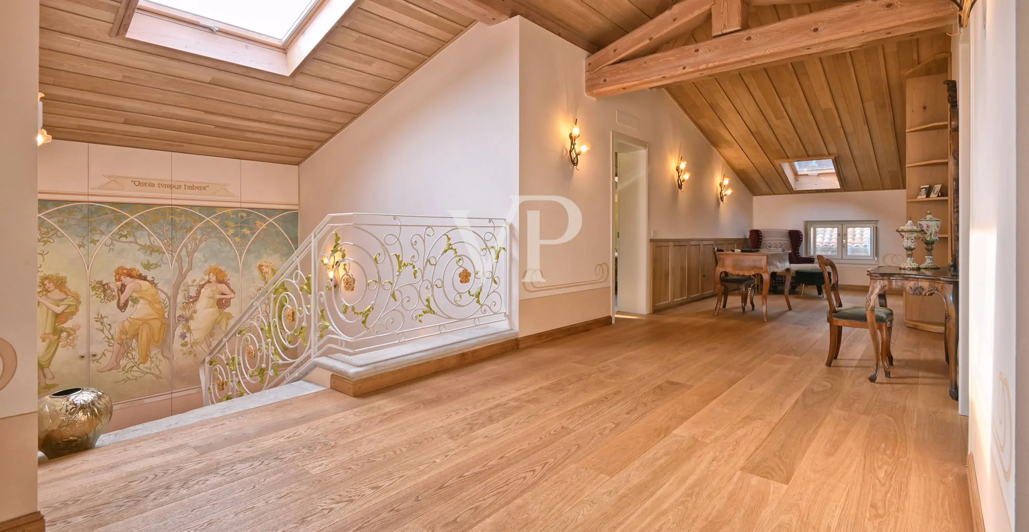 Penthouse im Herzen von Gargnano, Terrasse mit herrlichem Seeblick