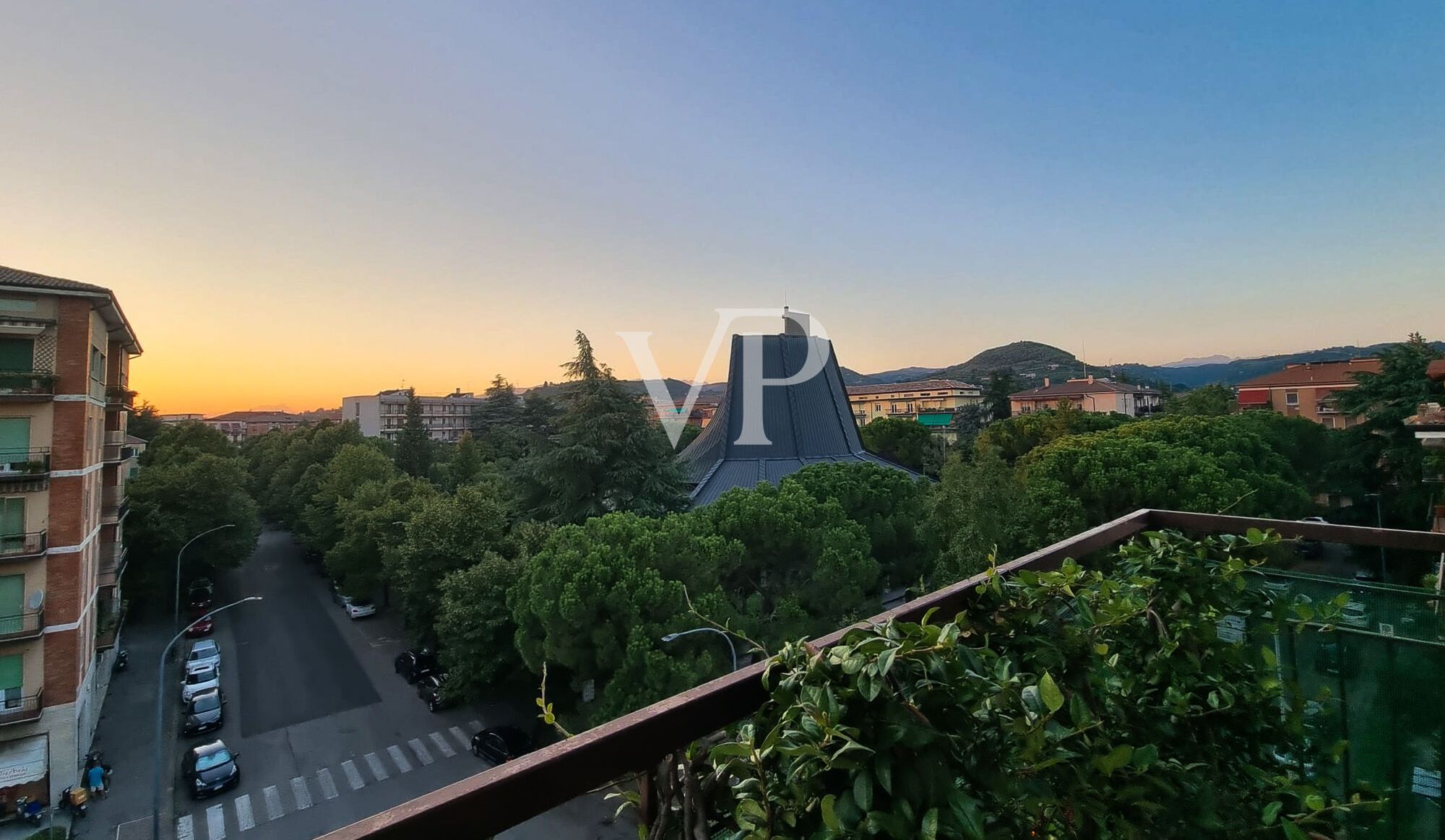 vista tramonto