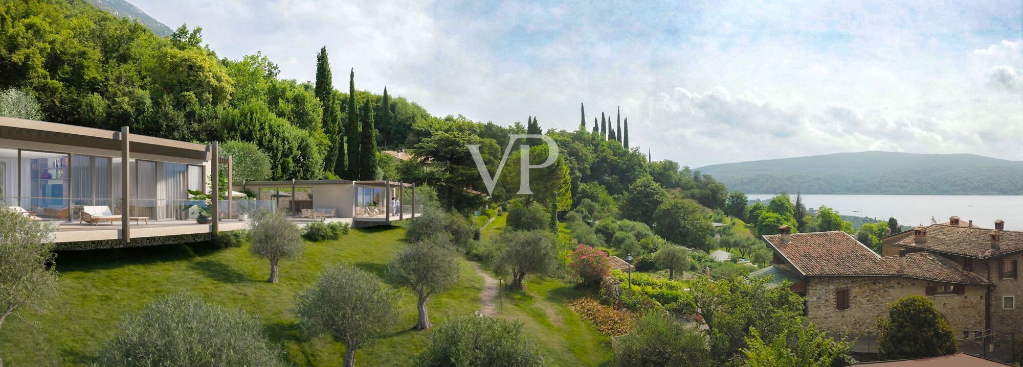 Villa Sanico – Un’architettura che parla di eleganza e panorami sul Garda