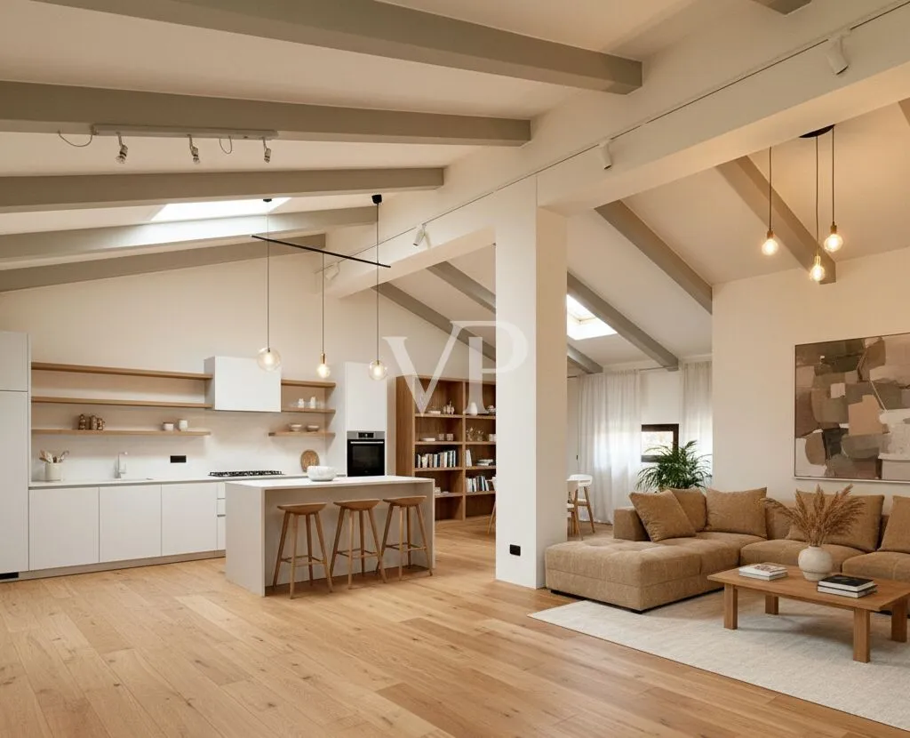 Esclusivo gioiello residenziale nel centro di Sirmione: l'appartamento dei tuoi sogni da progettare