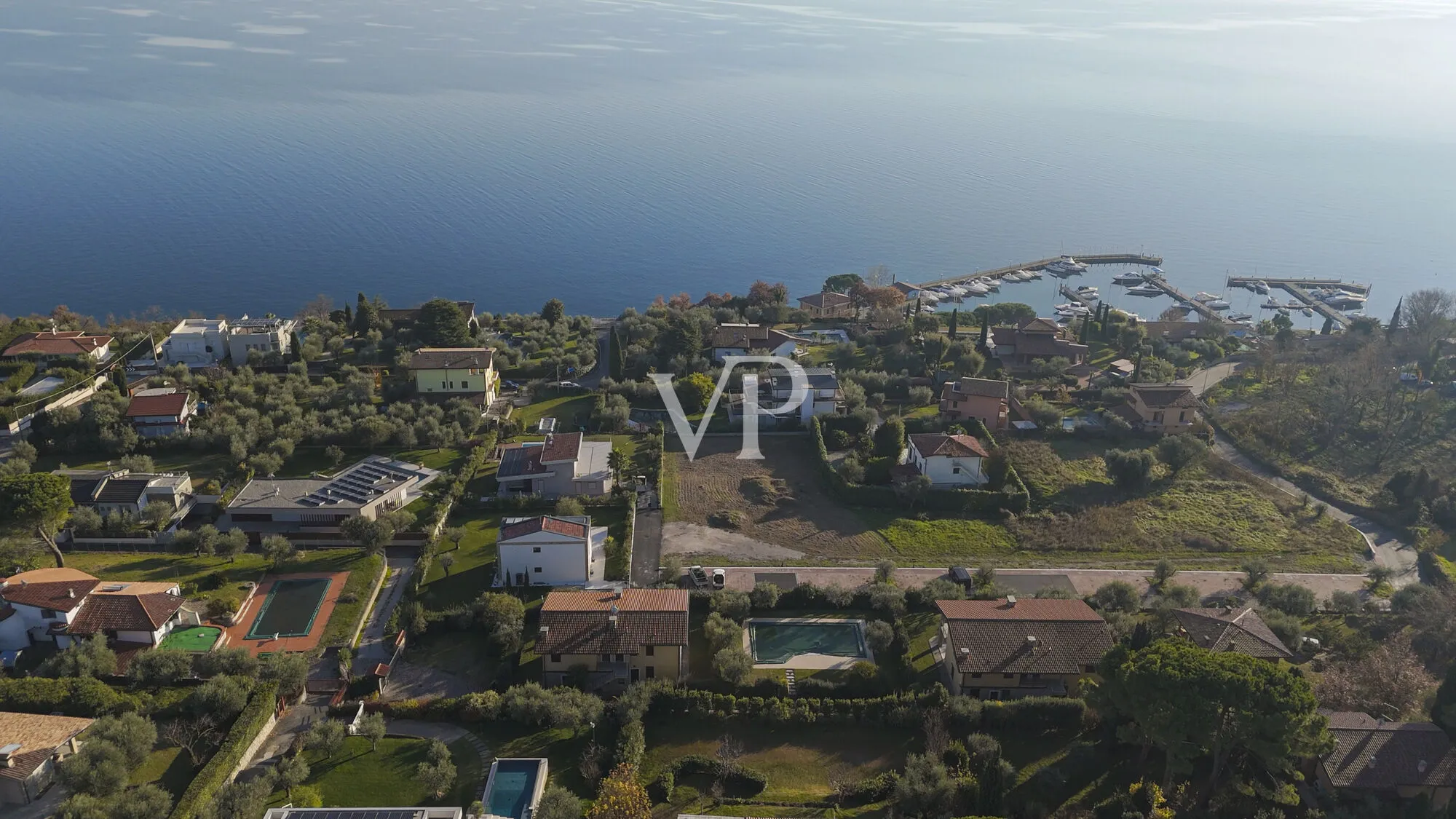 Lake view building land