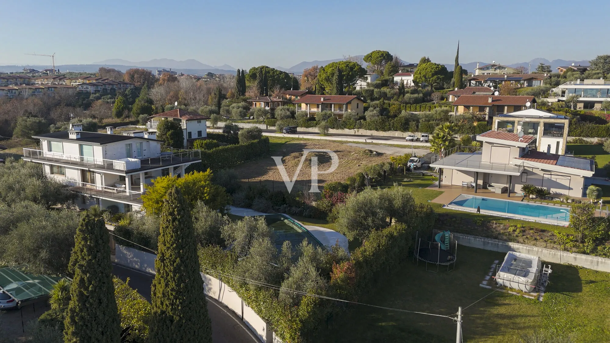 Lake view building land