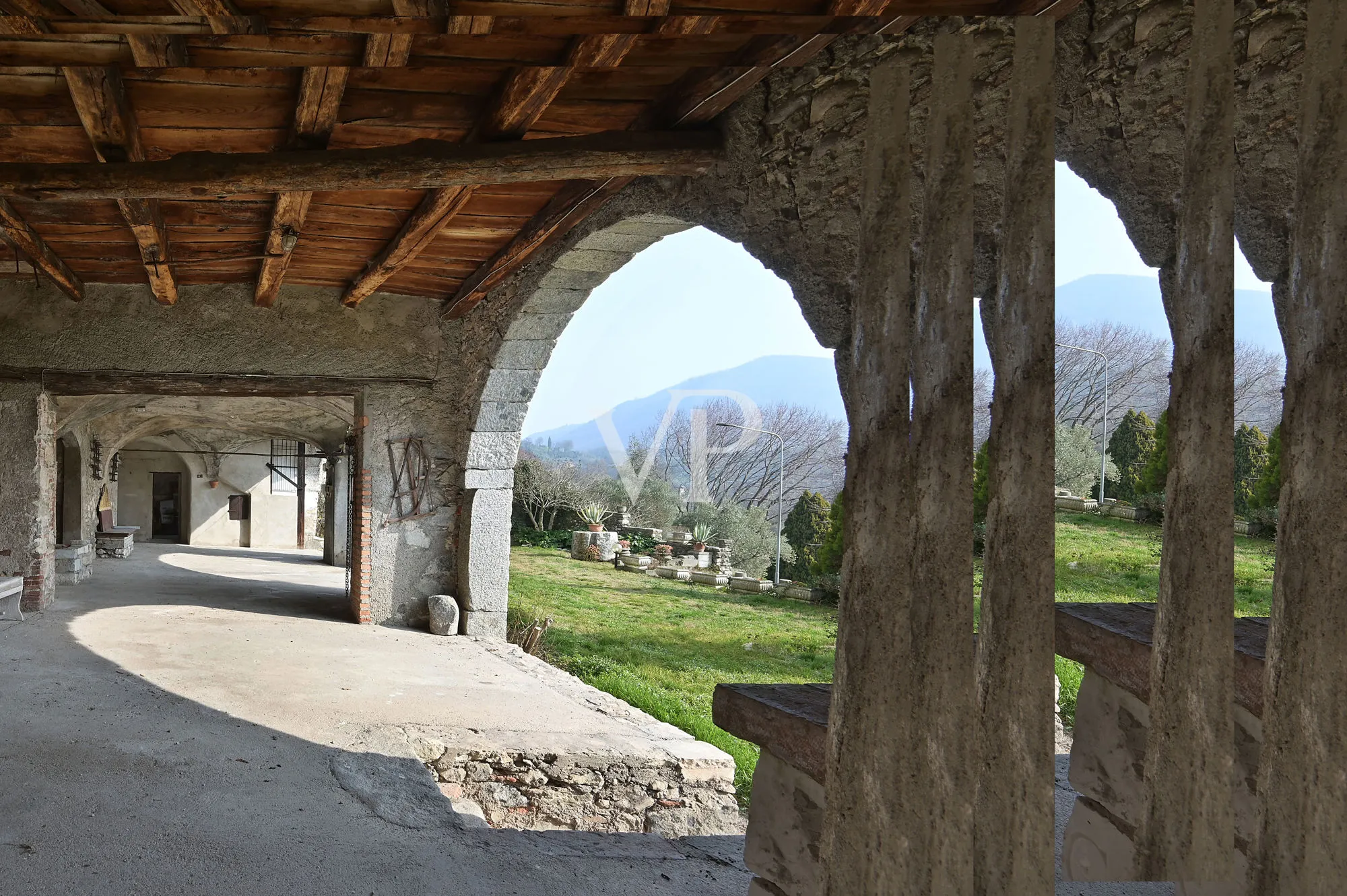 Charming 1200s Benedictine convent with lake view