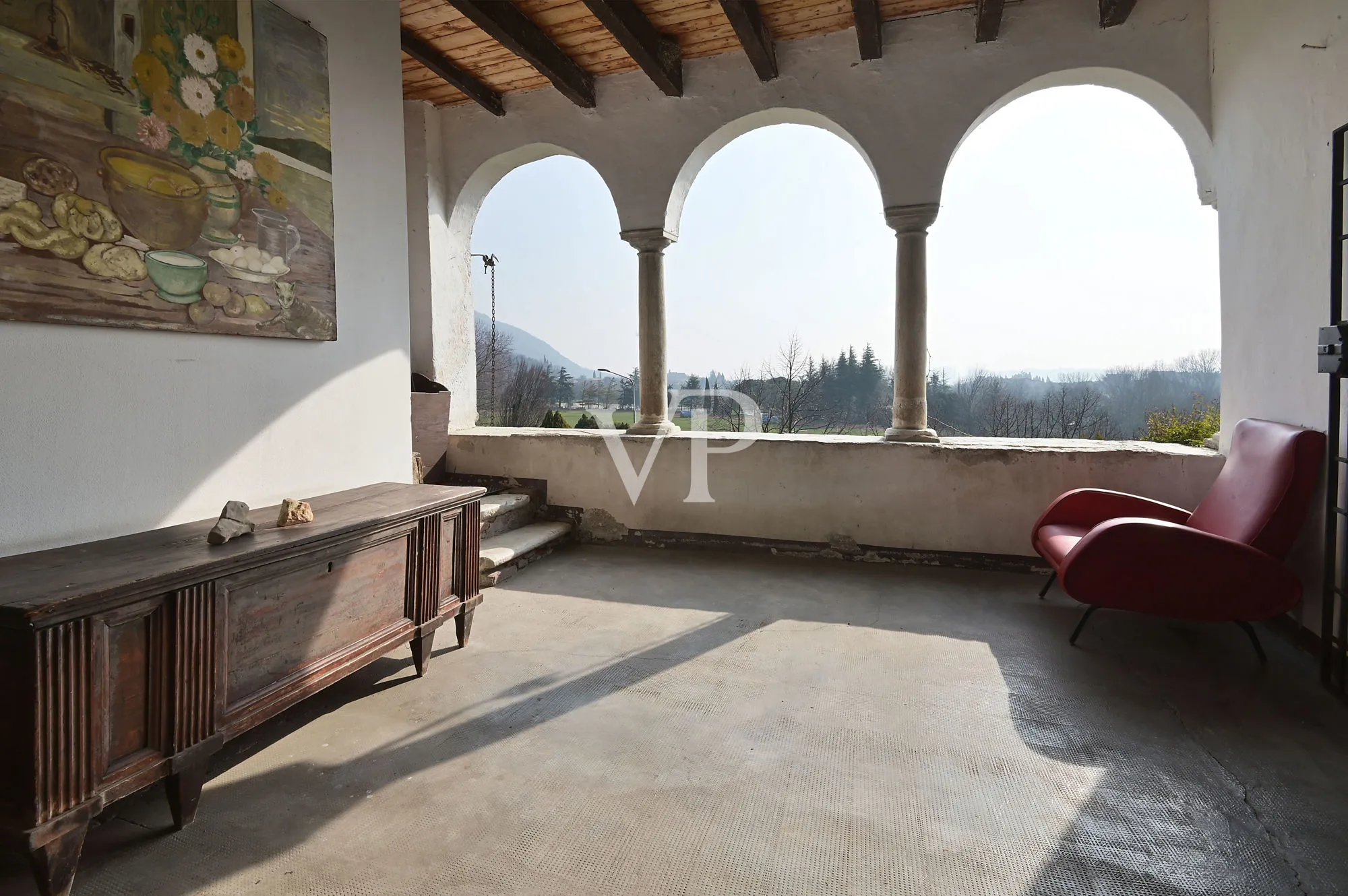 Charming 1200s Benedictine convent with lake view