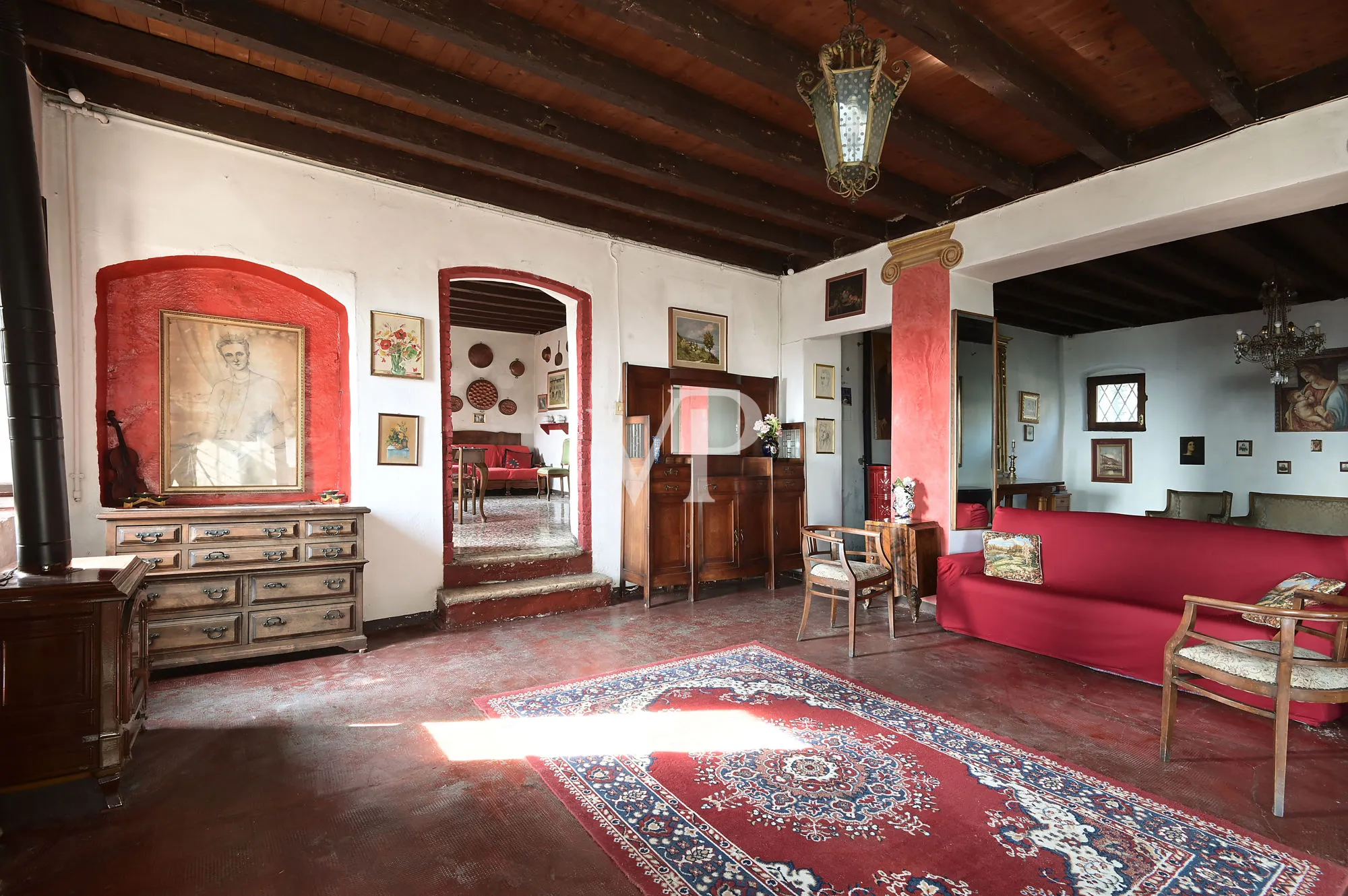 Charming 1200s Benedictine convent with lake view