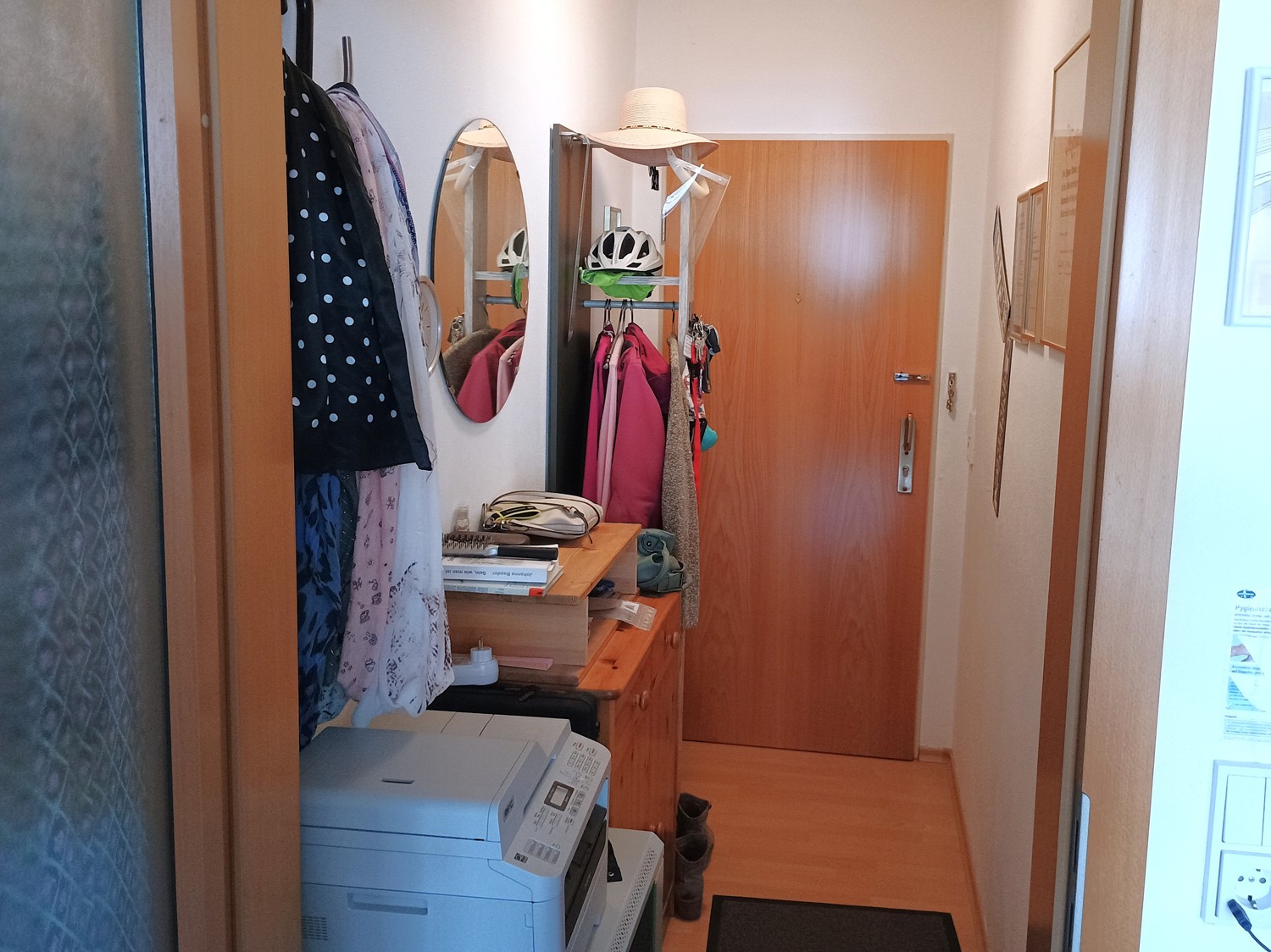 Helle Einzimmerwohnung