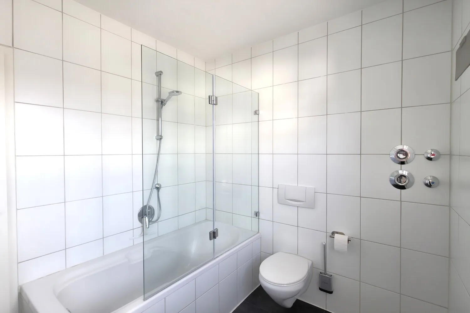 Badewanne und WC