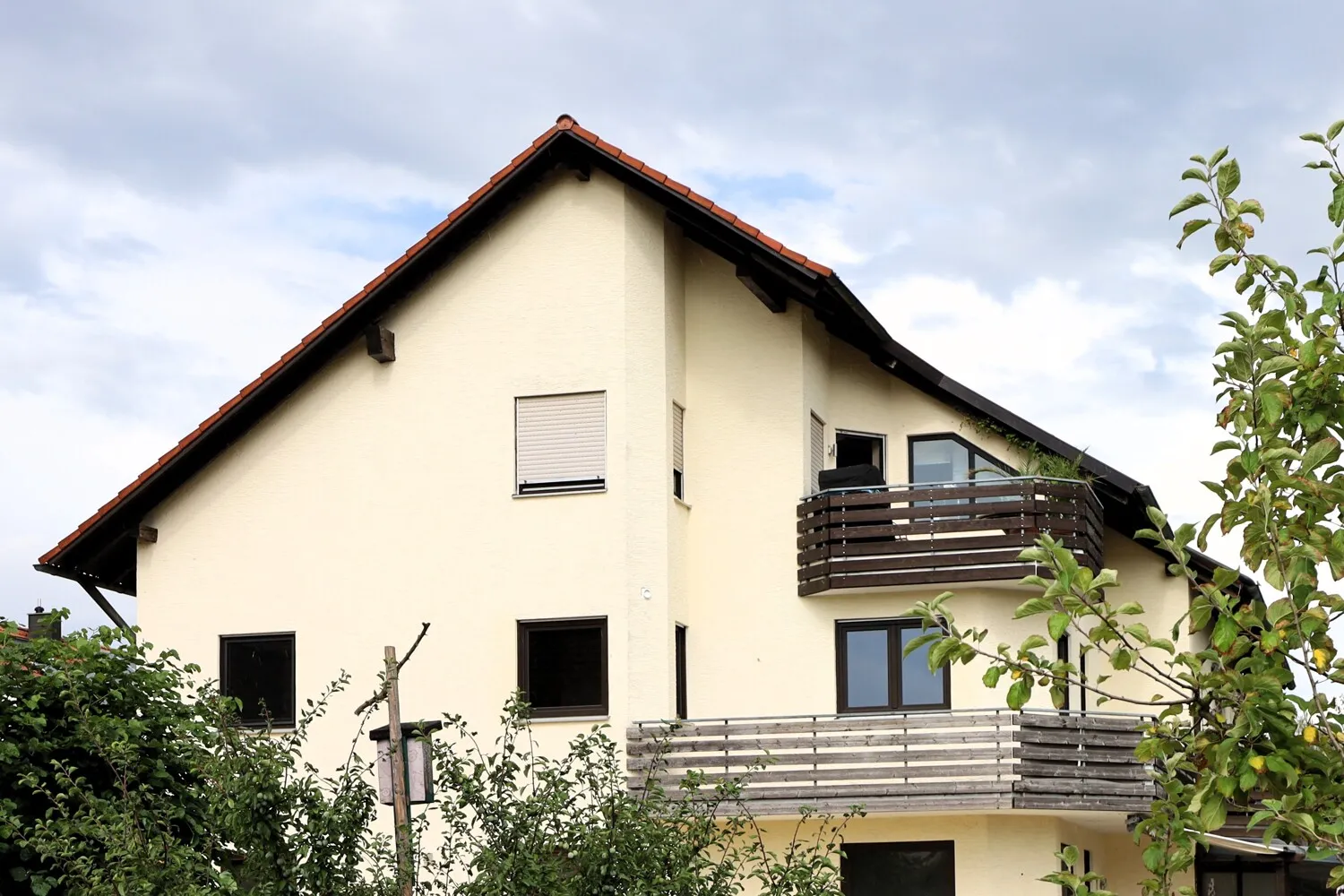 Süd- und Westbalkon