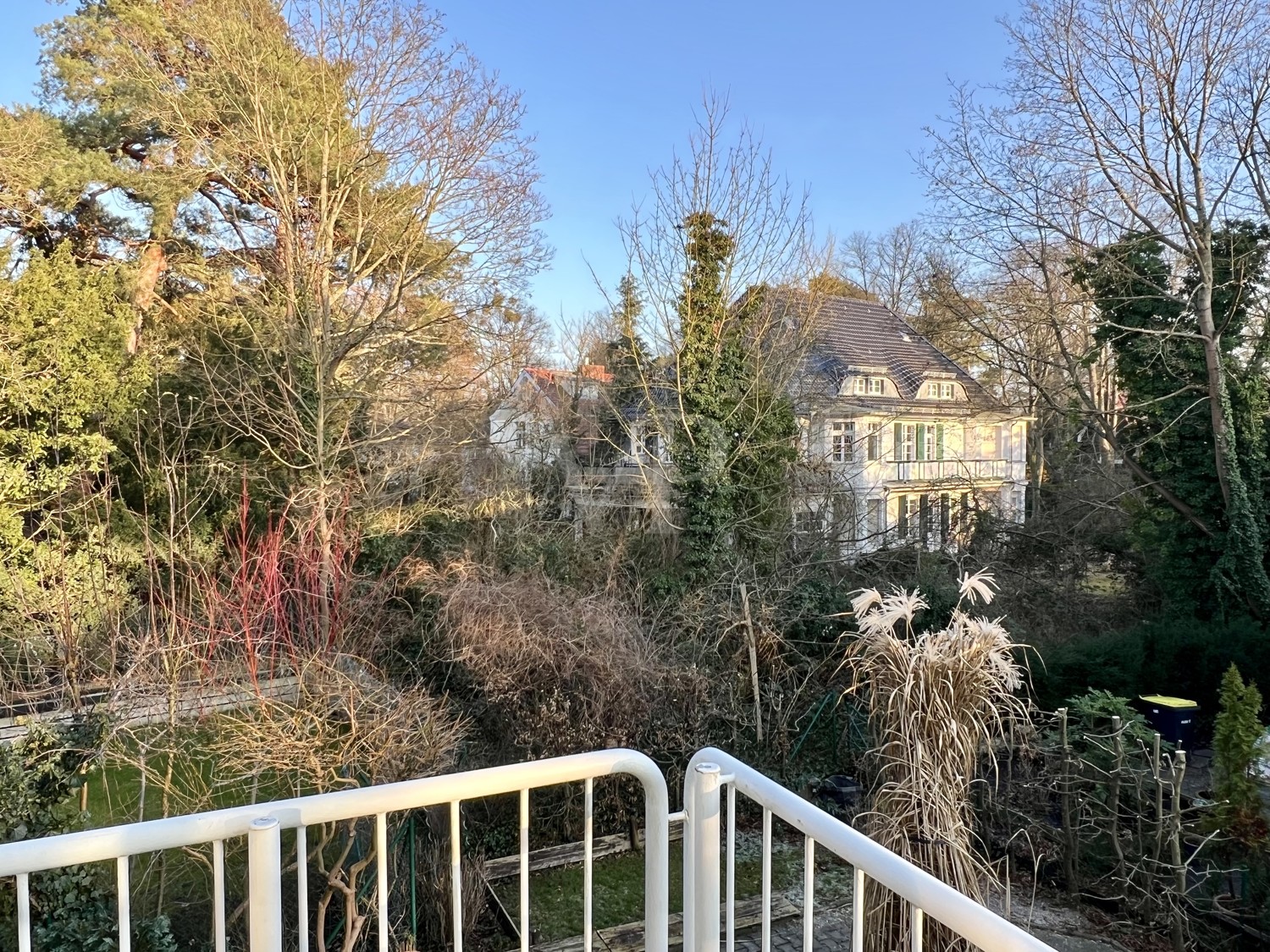 Ausblick von der unteren Terrasse