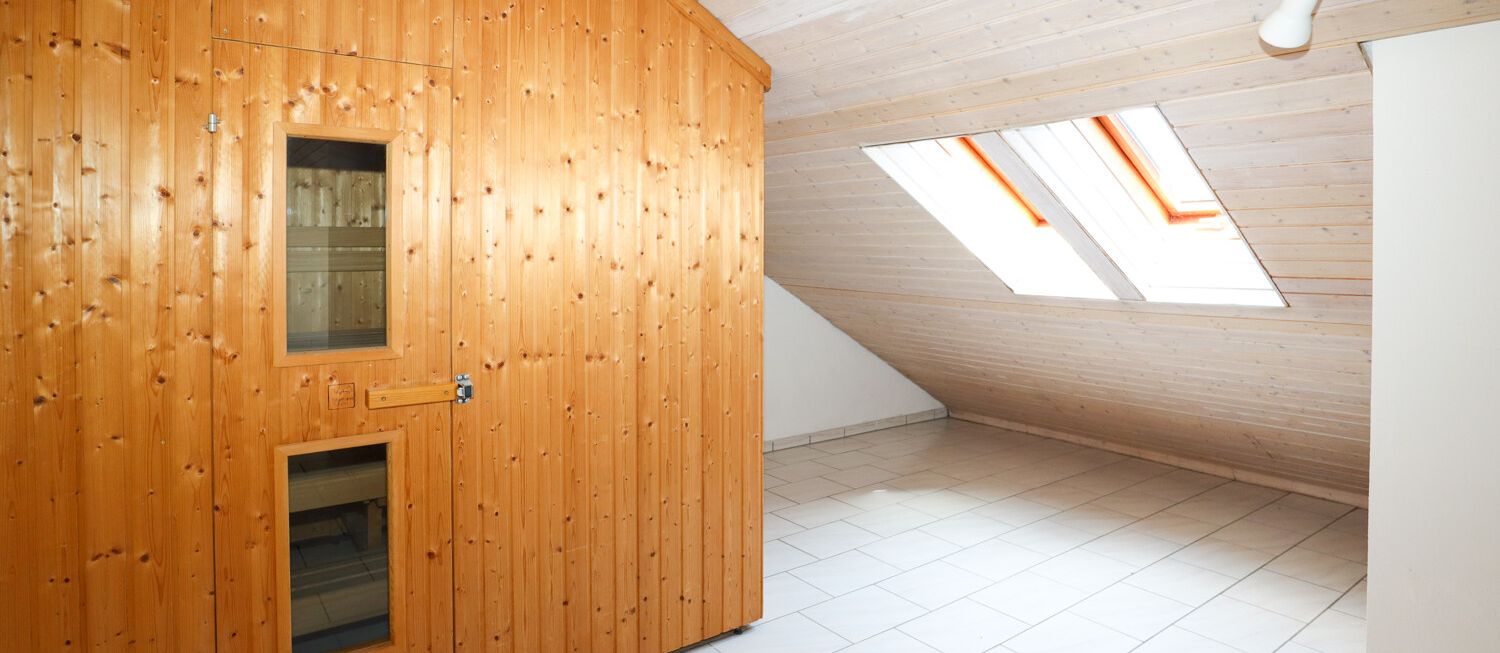 Sauna mit Spa Bereich DG