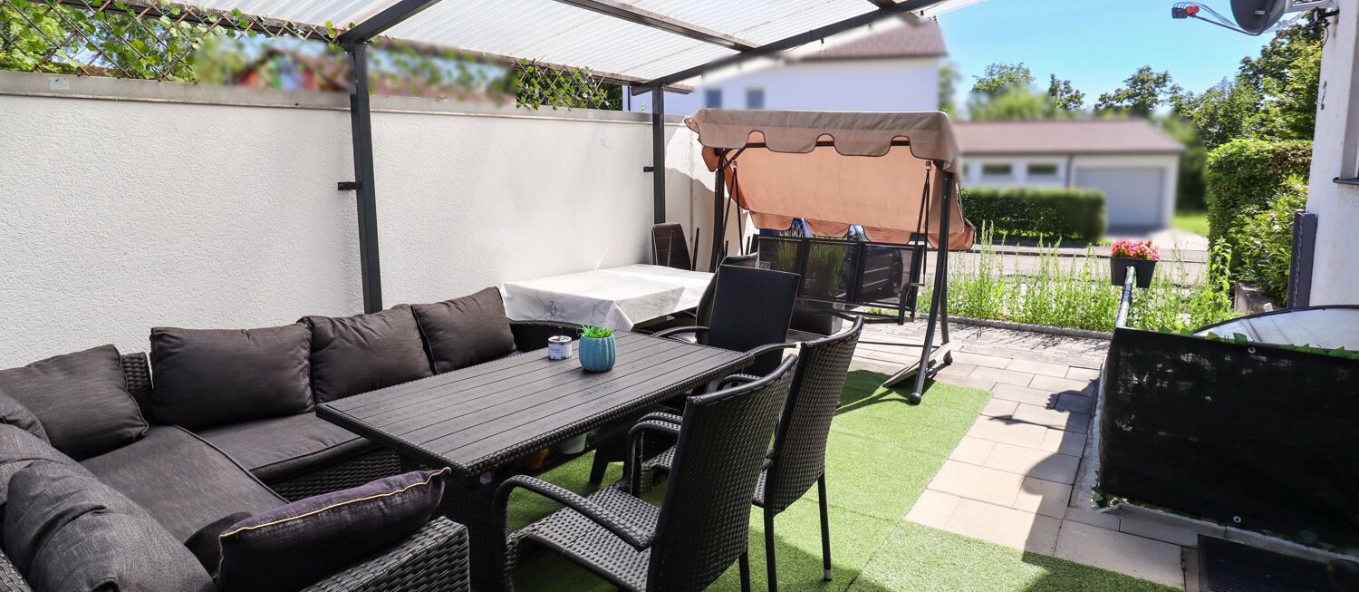 Terrasse überdacht