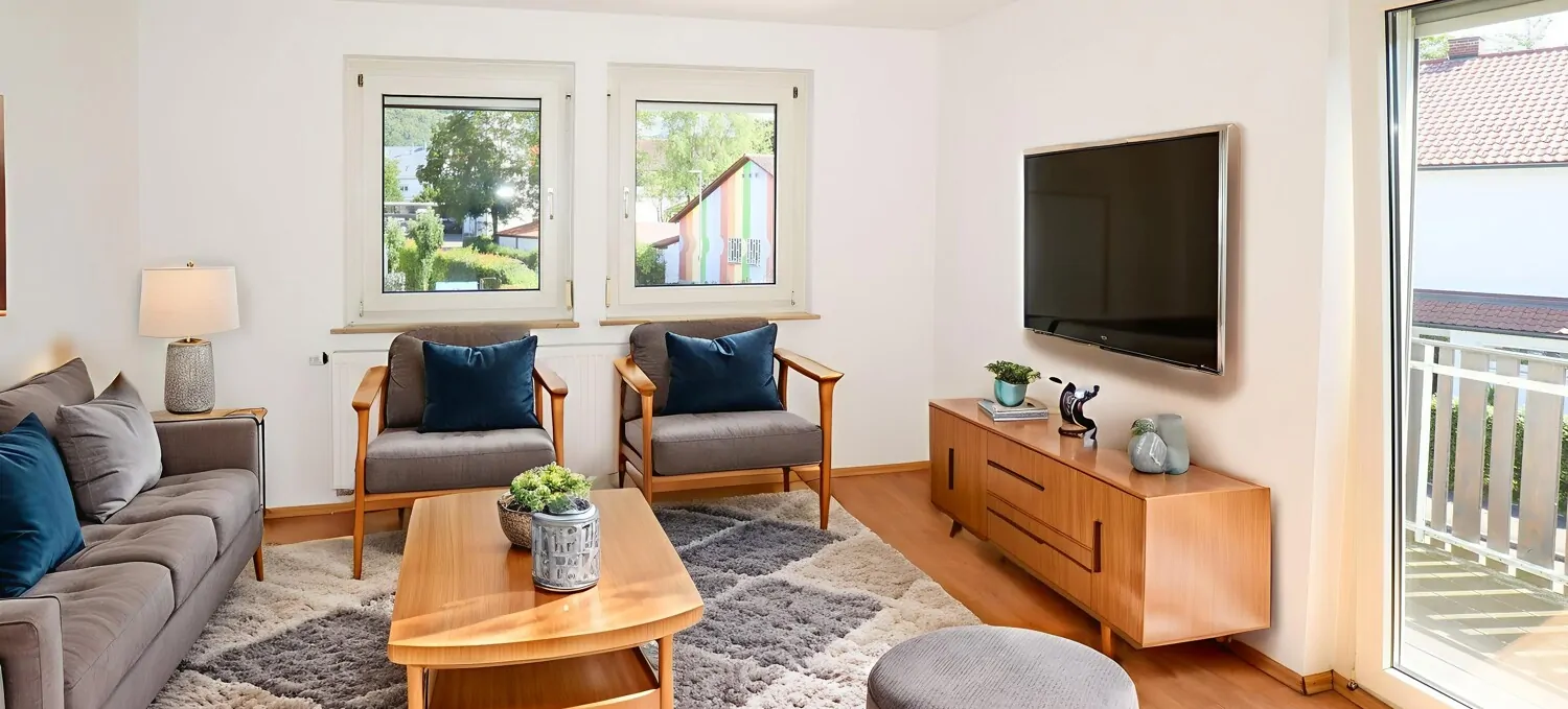 Wohnzimmer OG visualisiert