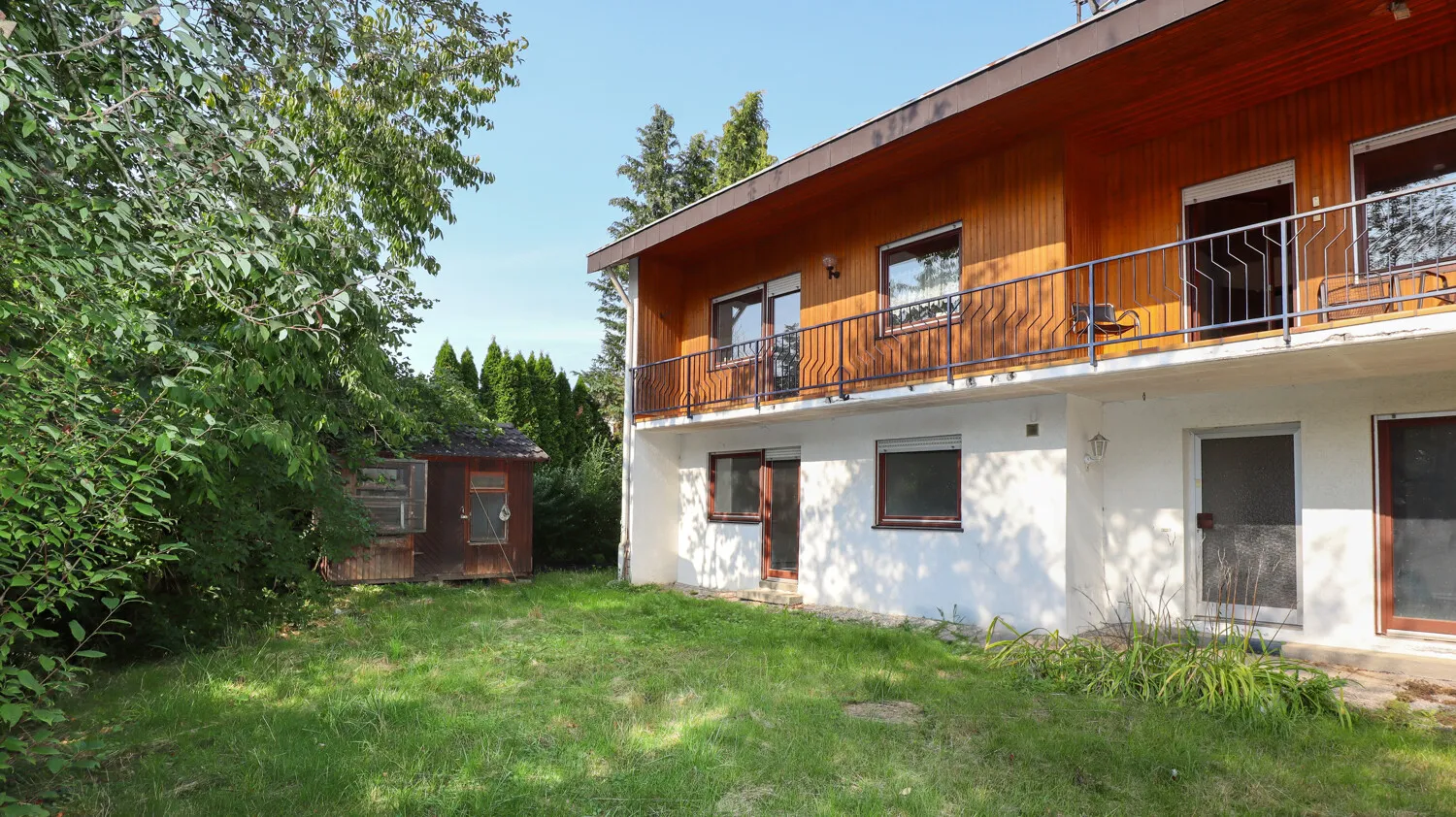 Gartenansicht Haus