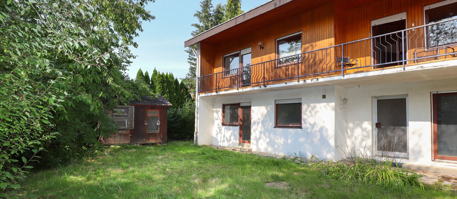 Gartenansicht Haus