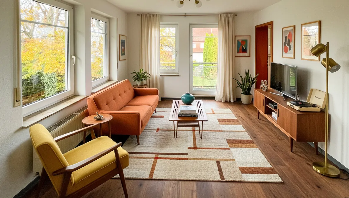 Wohnzimmer visualisiert