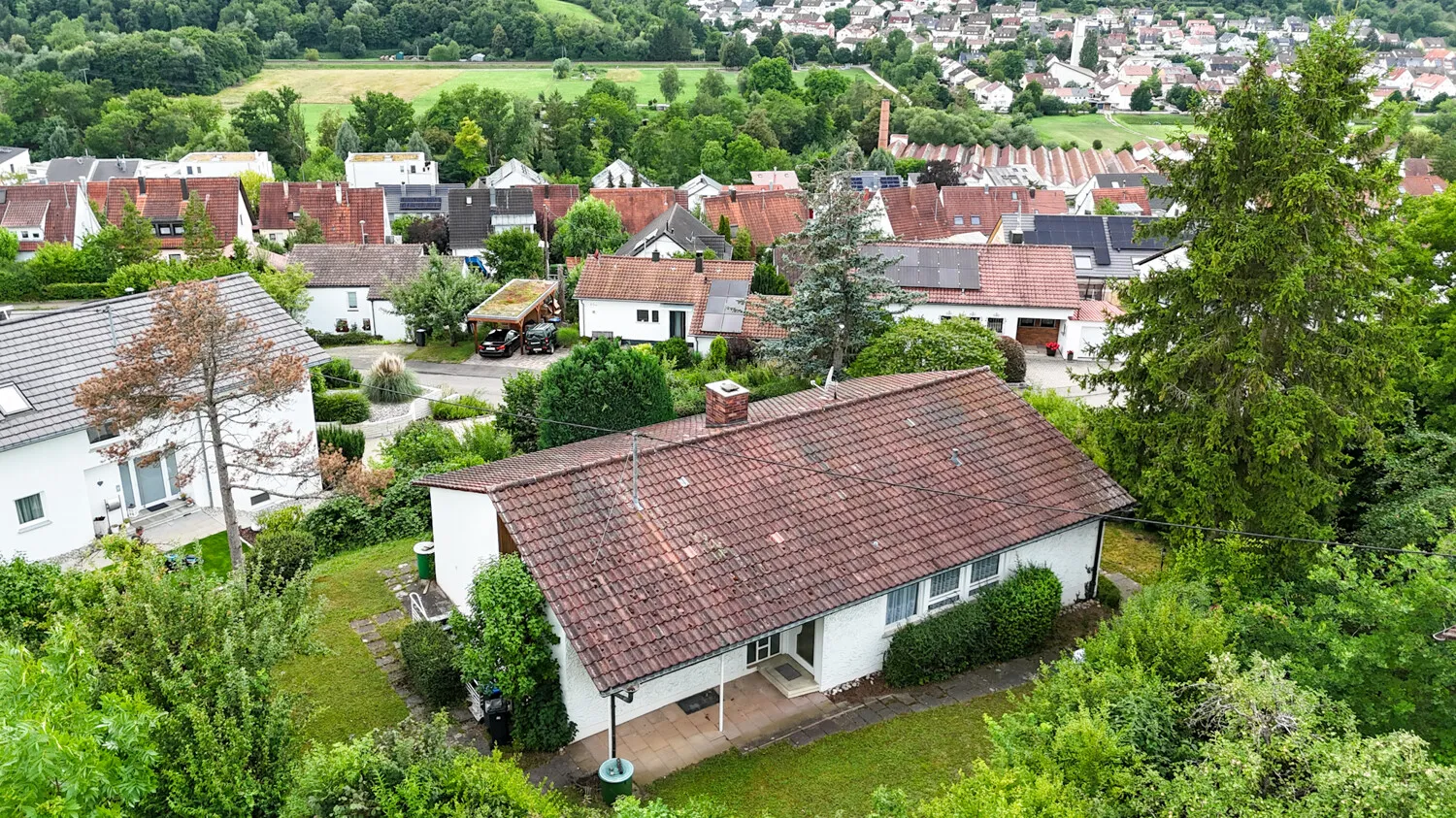 Ansicht von oben
