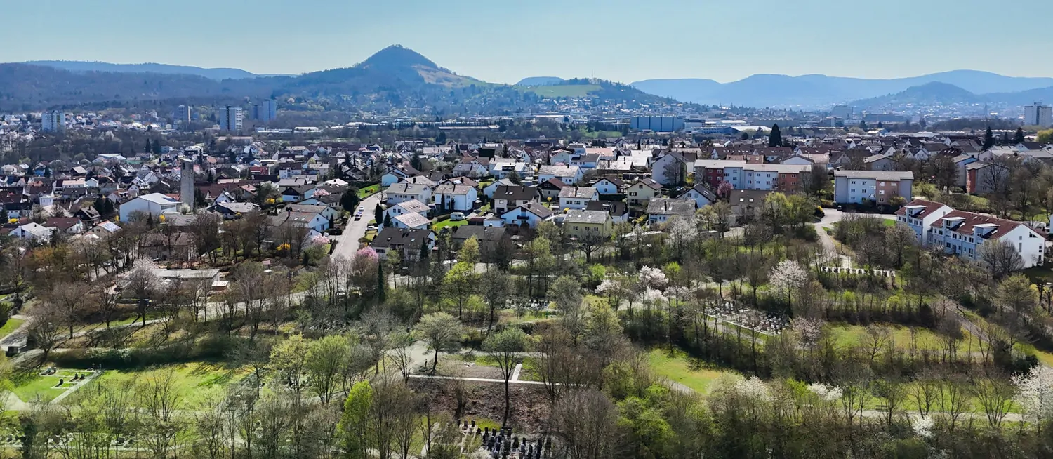 Drohnenaufnahme Umgebung