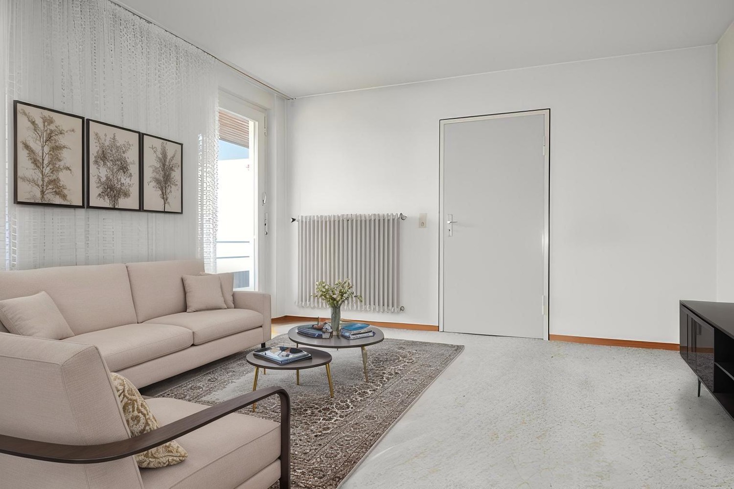Kleines Wohnzimmer-visualisiert