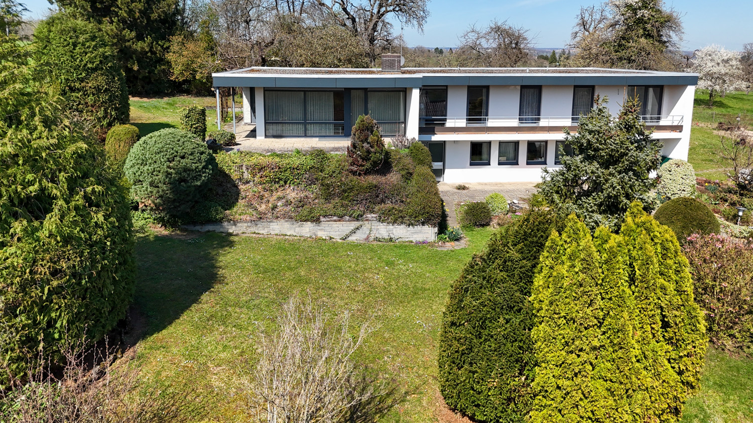 frontale Hausansicht