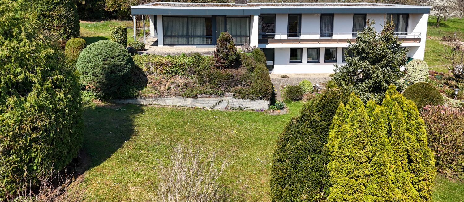 frontale Hausansicht