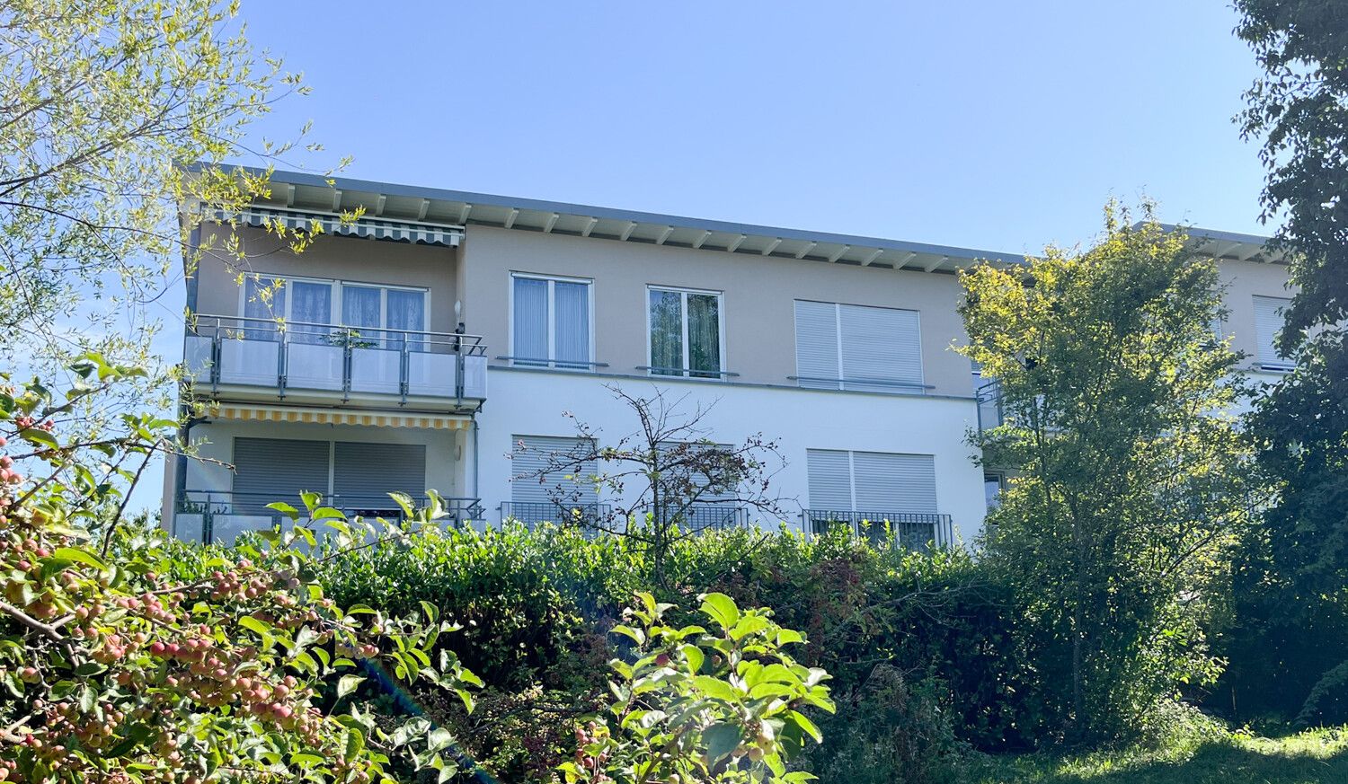 Hausansicht von hinten