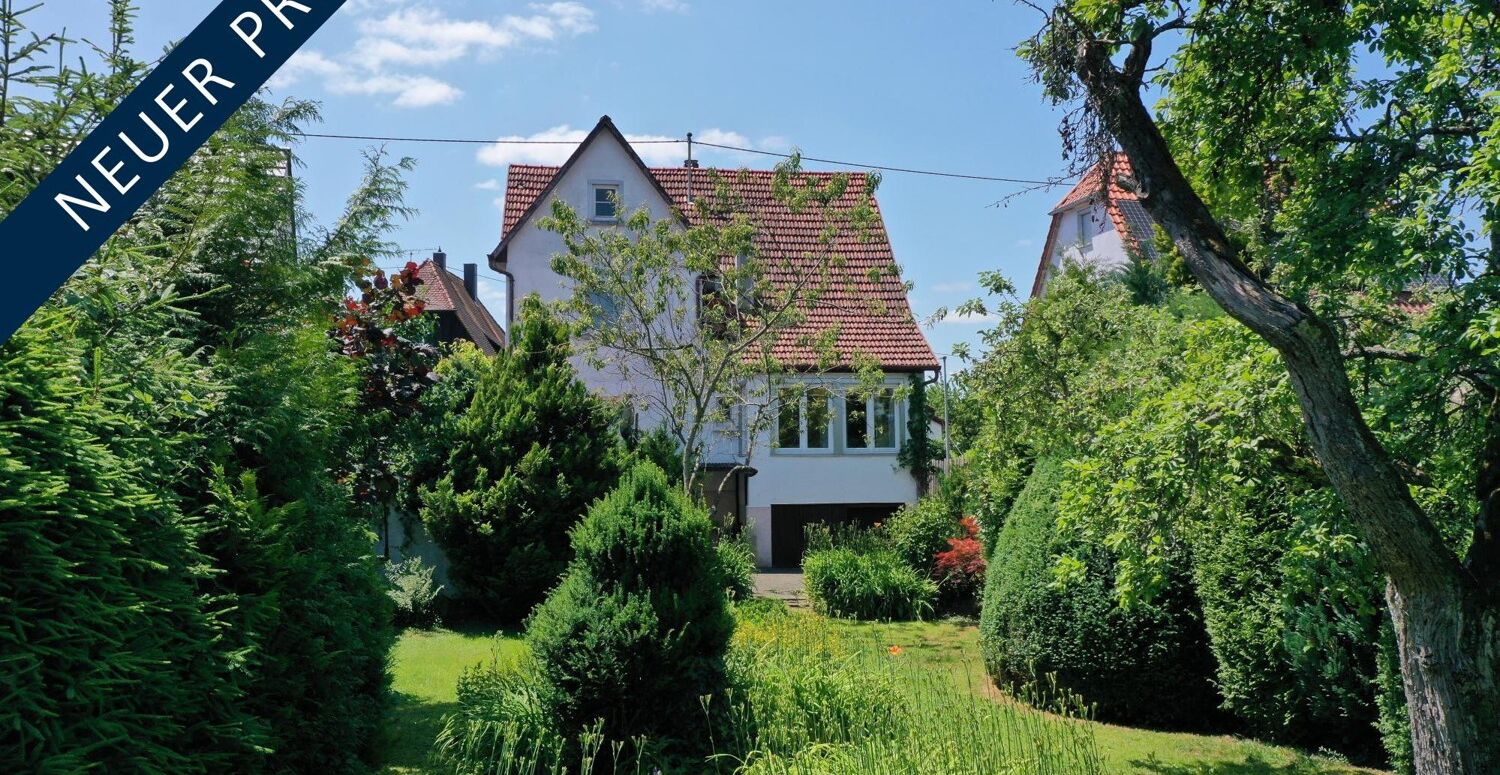 Hausansicht vom Garten