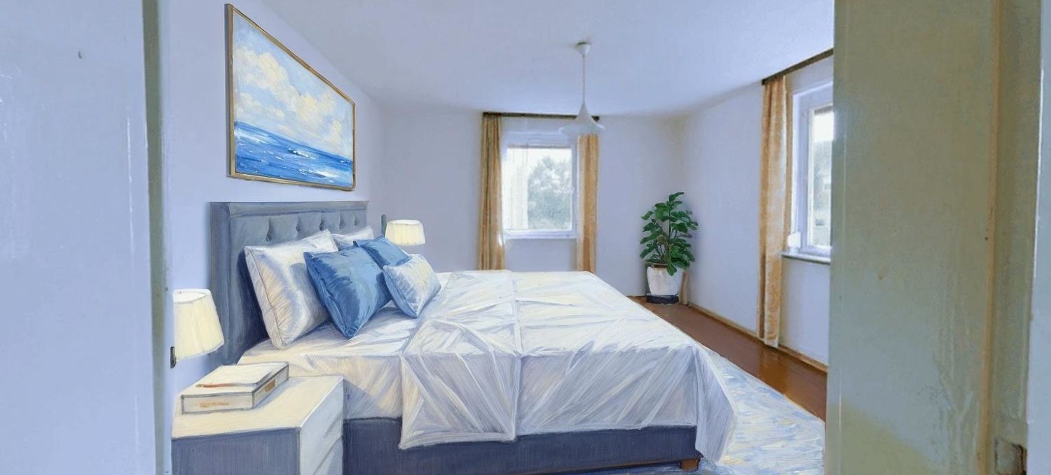 Schlafzimmer Obergeschoss Visualisierung