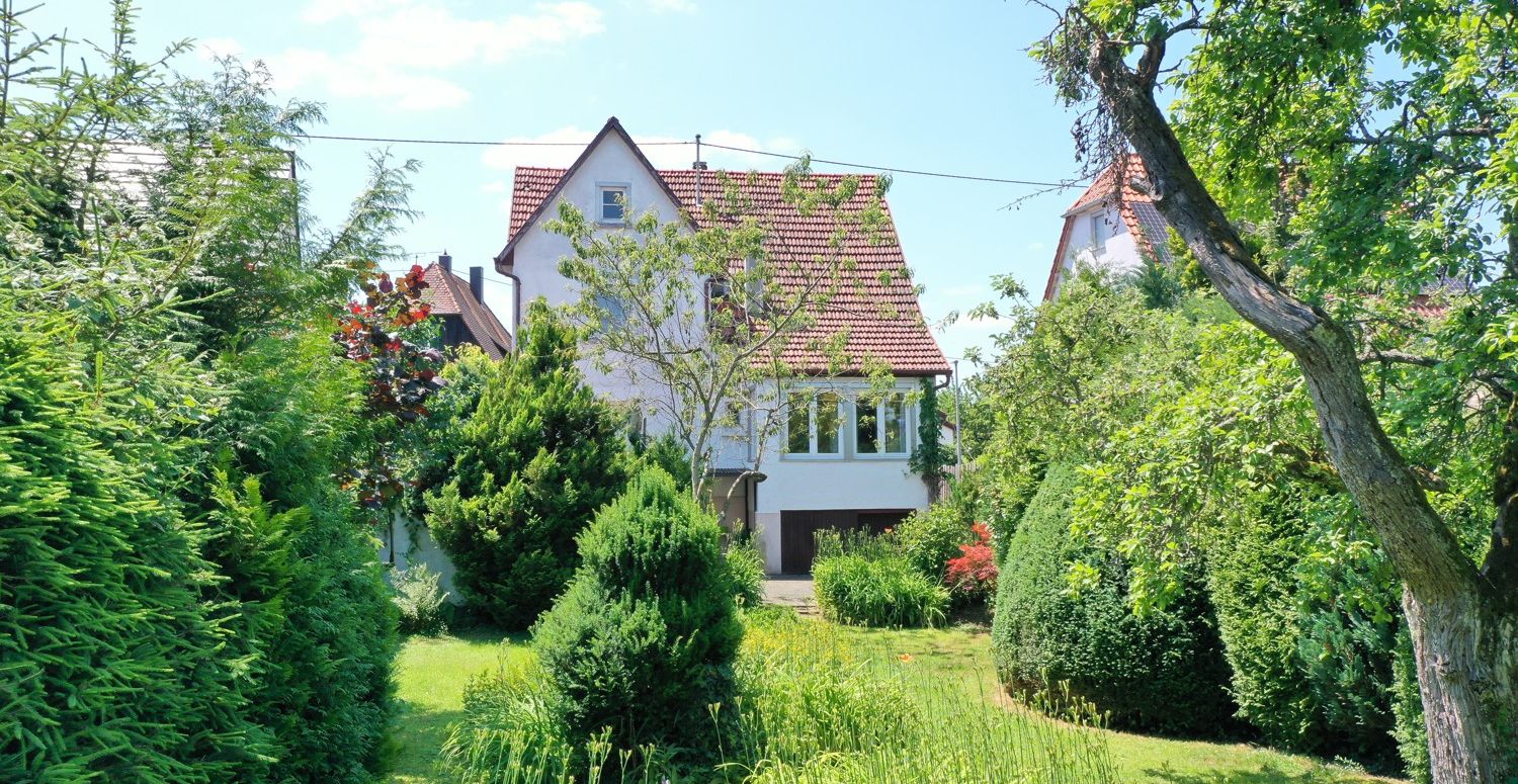 Drohnenfoto Haus Rückseite