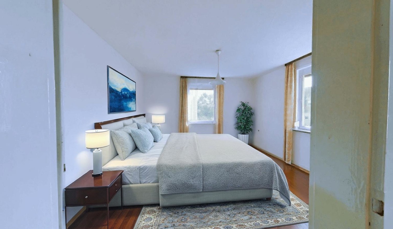 Schlafzimmer Obergeschoss Visualisierung