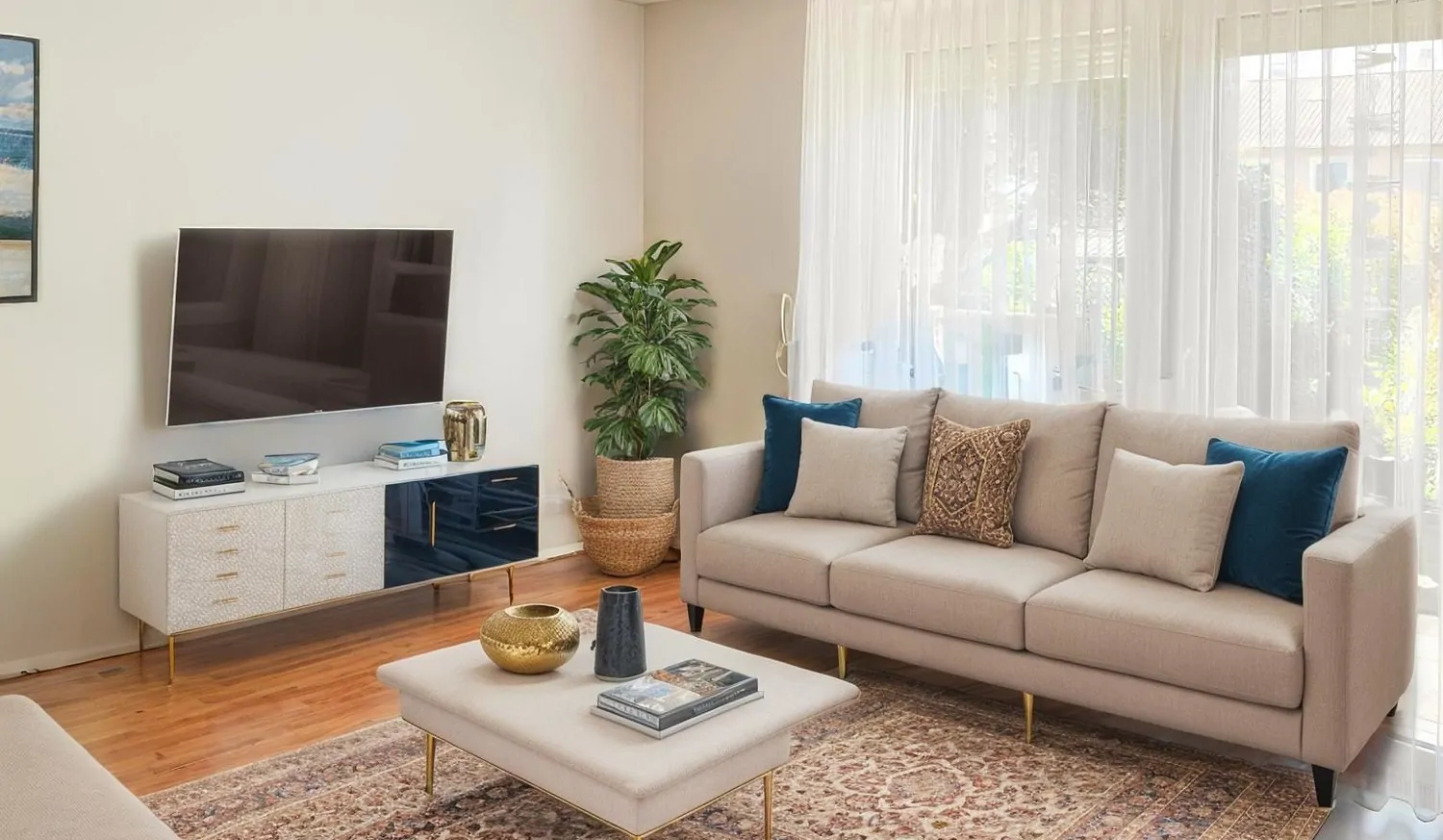 Wohnzimmer Visualisierung