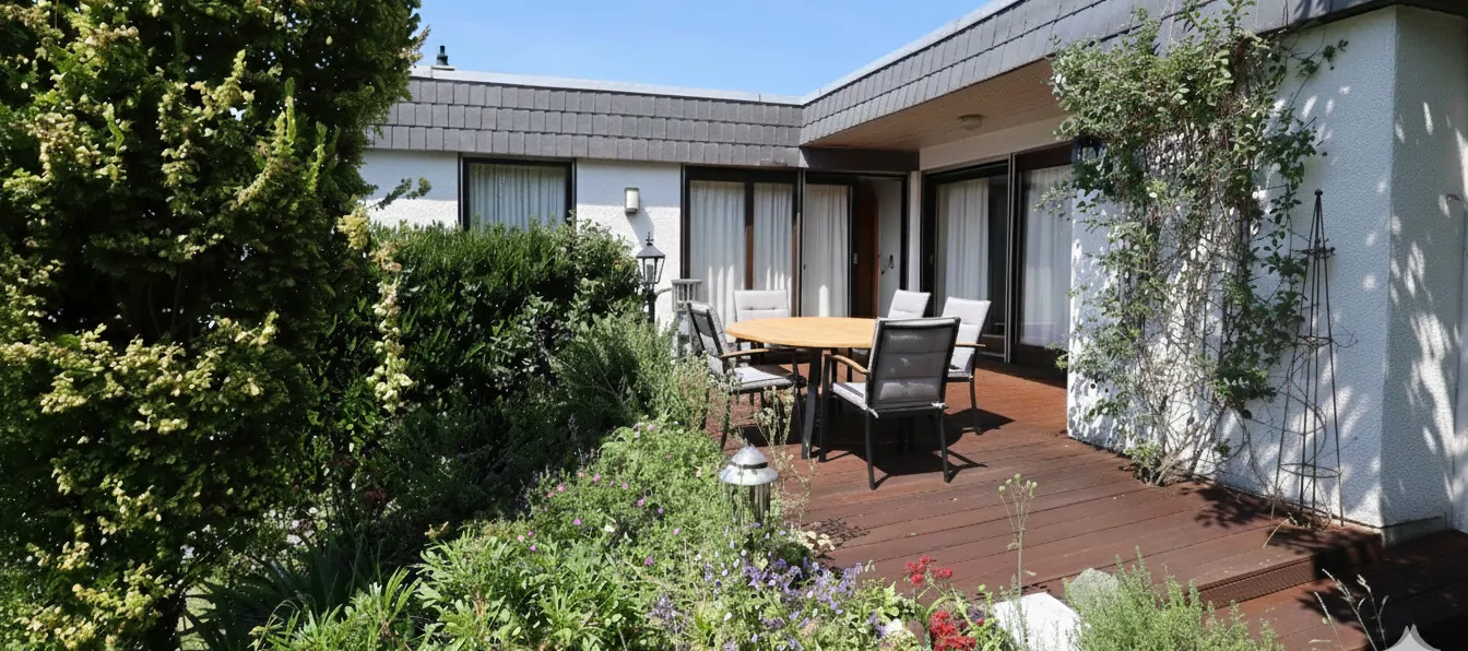 Terrasse visualisiert