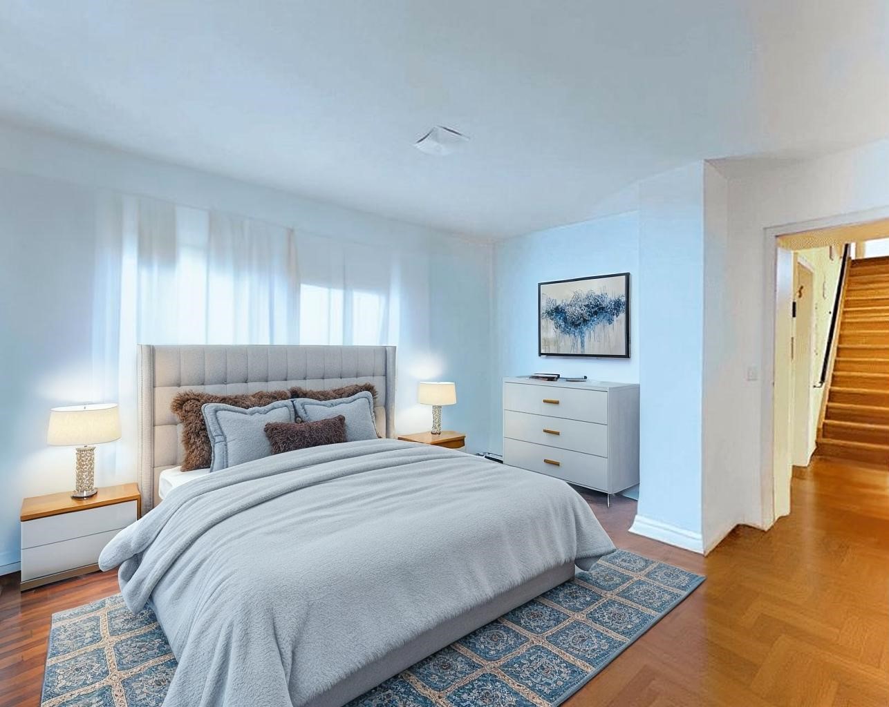 Schlafzimmer Visualisierung