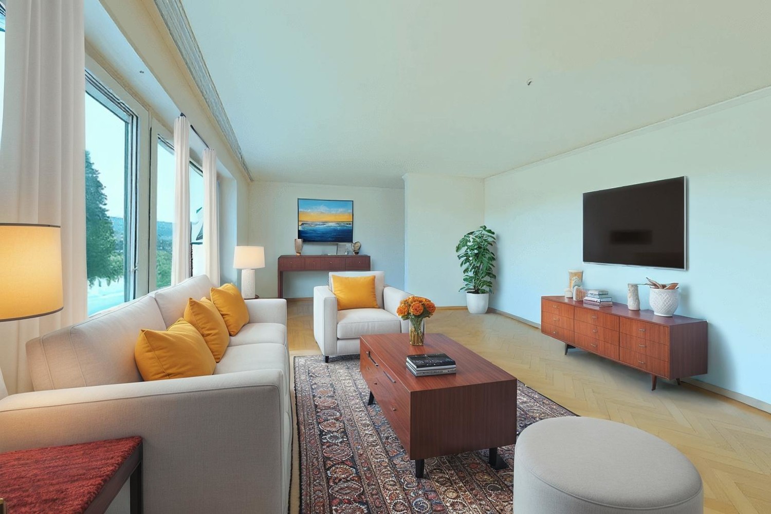 Wohnzimmer Visualisierung