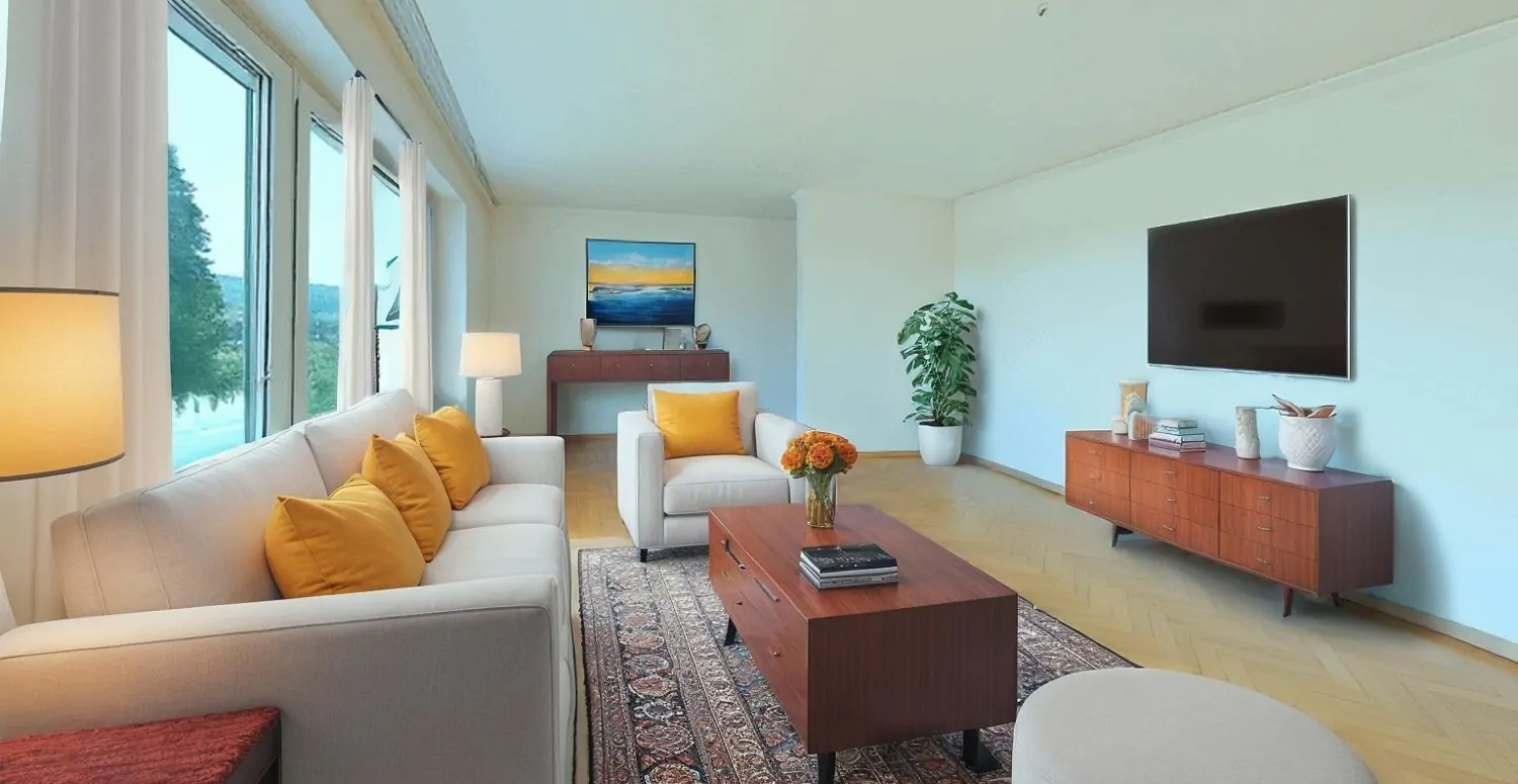 Wohnzimmer Visualisierung