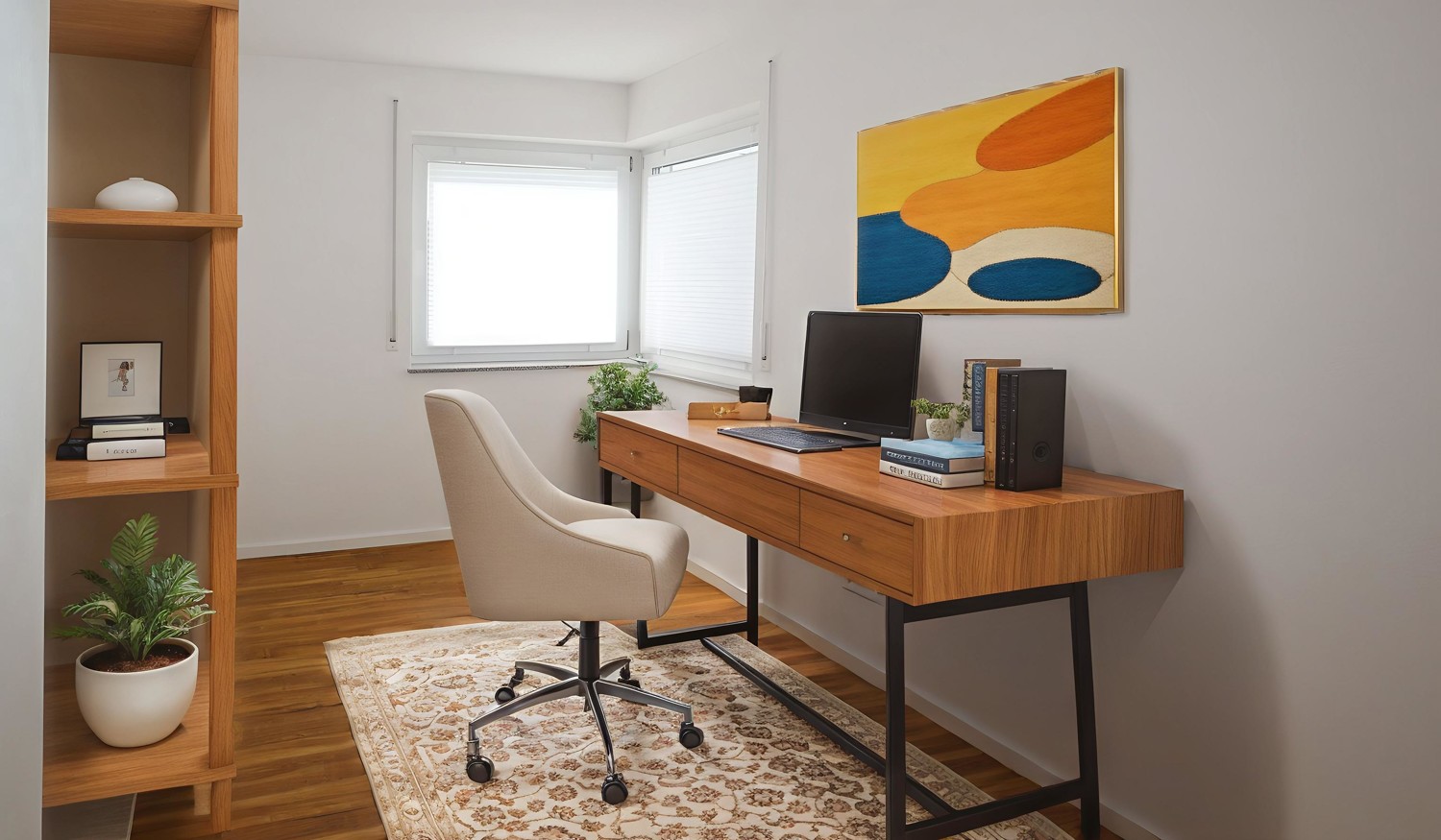 Büro visualisiert